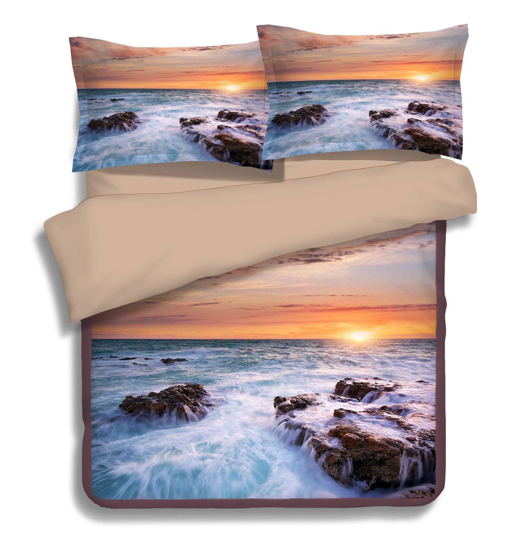 3D Sun Rise 148 Bed Pillowcases Quilt Wallpaper AJ Wallpaper