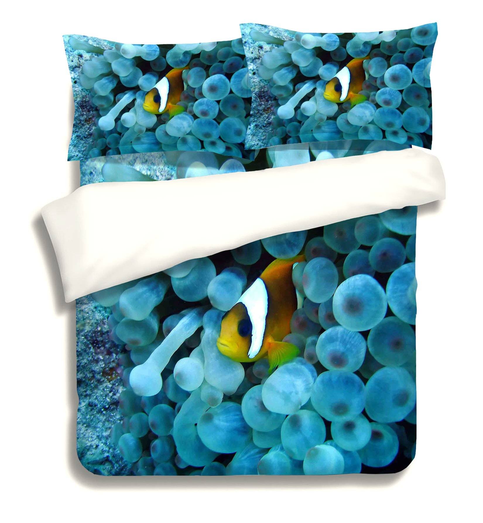 3D Seabed Hidden Fish 127 Bed Pillowcases Quilt Wallpaper AJ Wallpaper