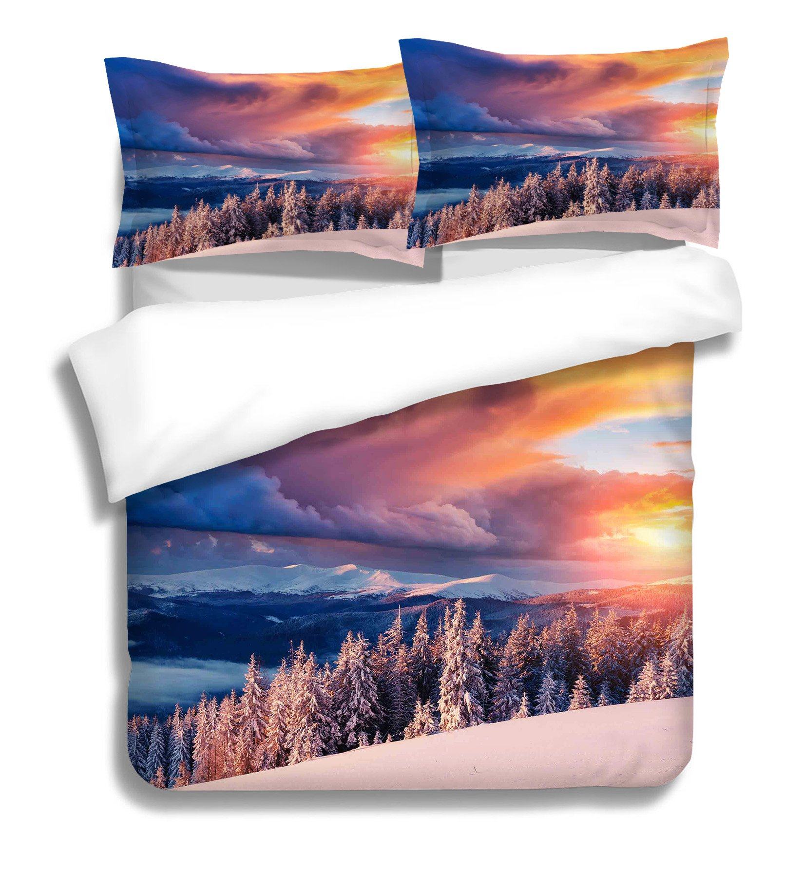3D Sunset Grass 025 Bed Pillowcases Quilt Wallpaper AJ Wallpaper