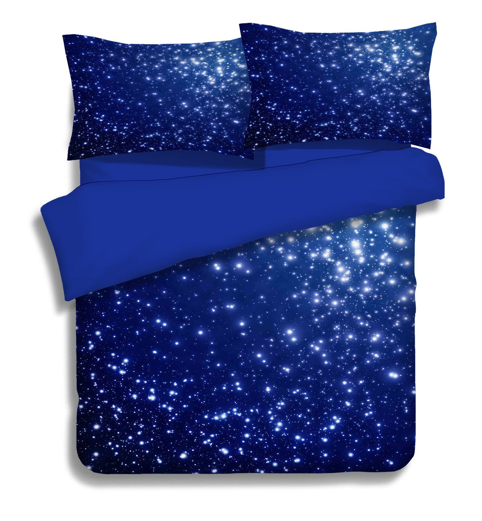 3D Shiny Stars Sky 128 Bed Pillowcases Quilt Wallpaper AJ Wallpaper