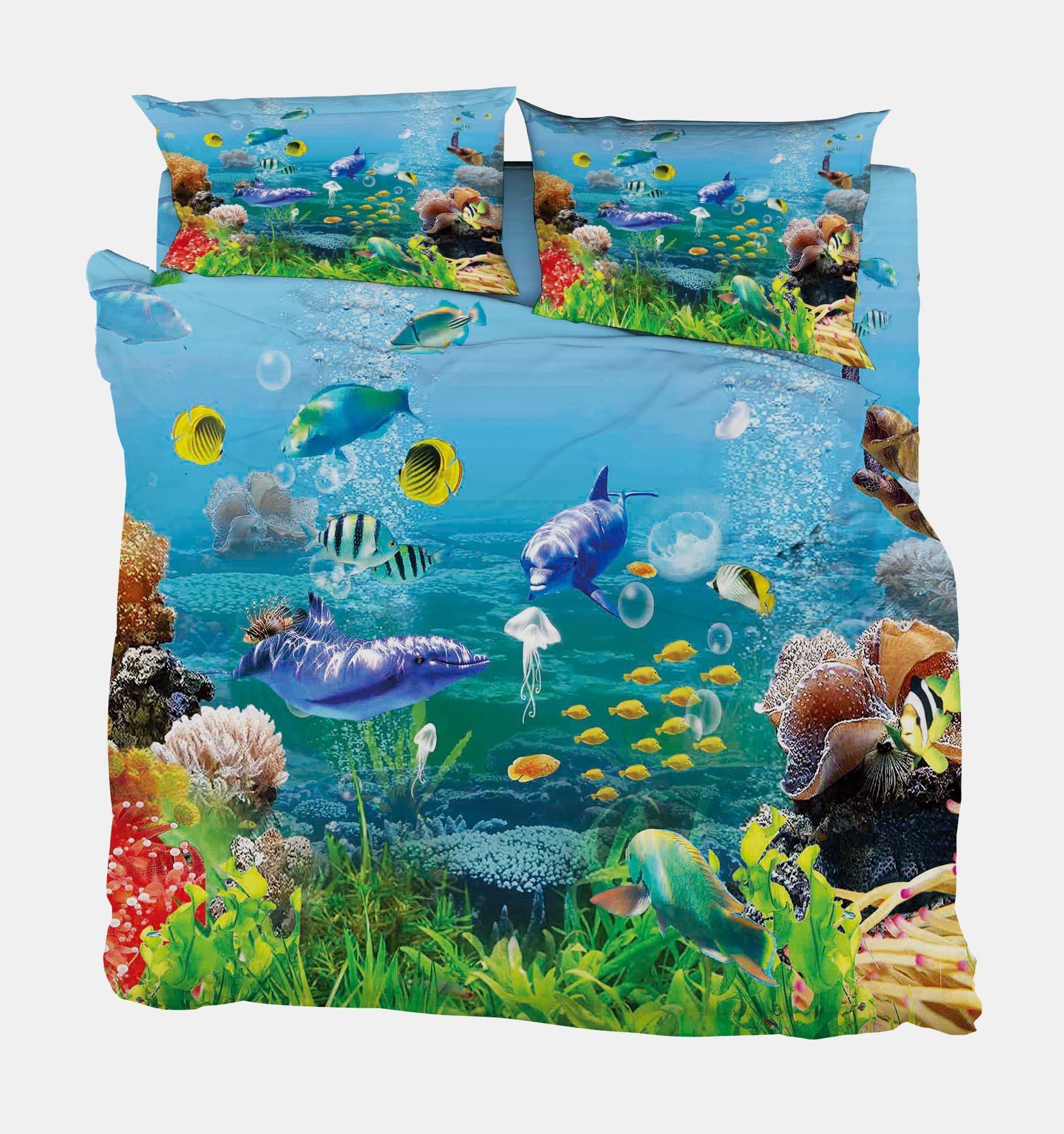 3D Pretty Ocean World 116 Bed Pillowcases Quilt Wallpaper AJ Wallpaper