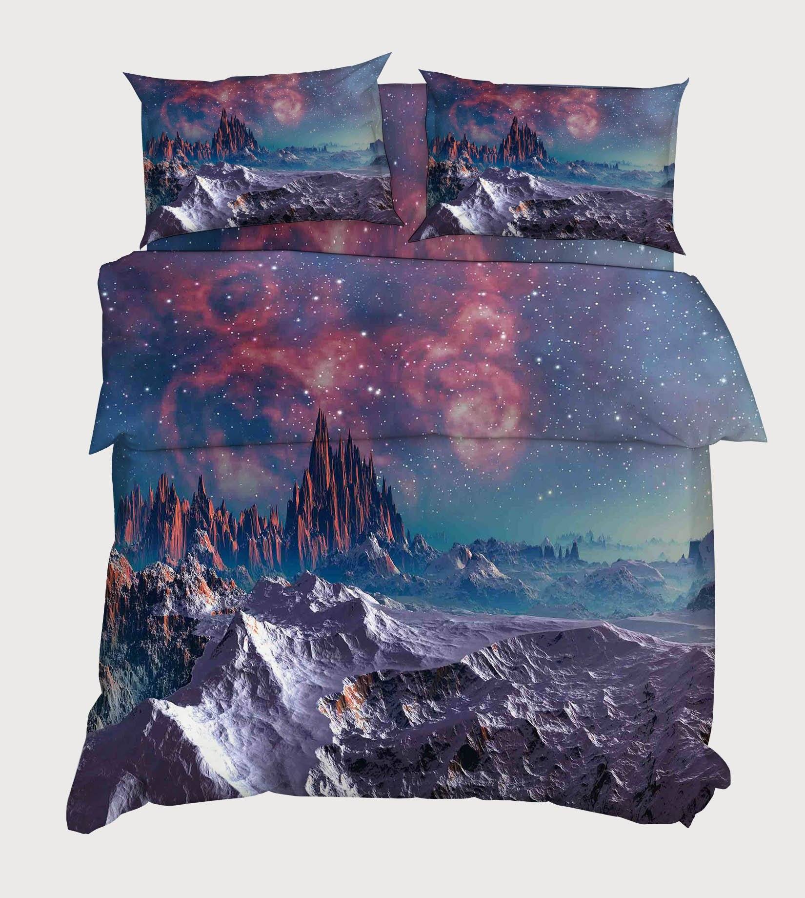 3D Exoplanet Scenery 69 Bed Pillowcases Quilt Wallpaper AJ Wallpaper