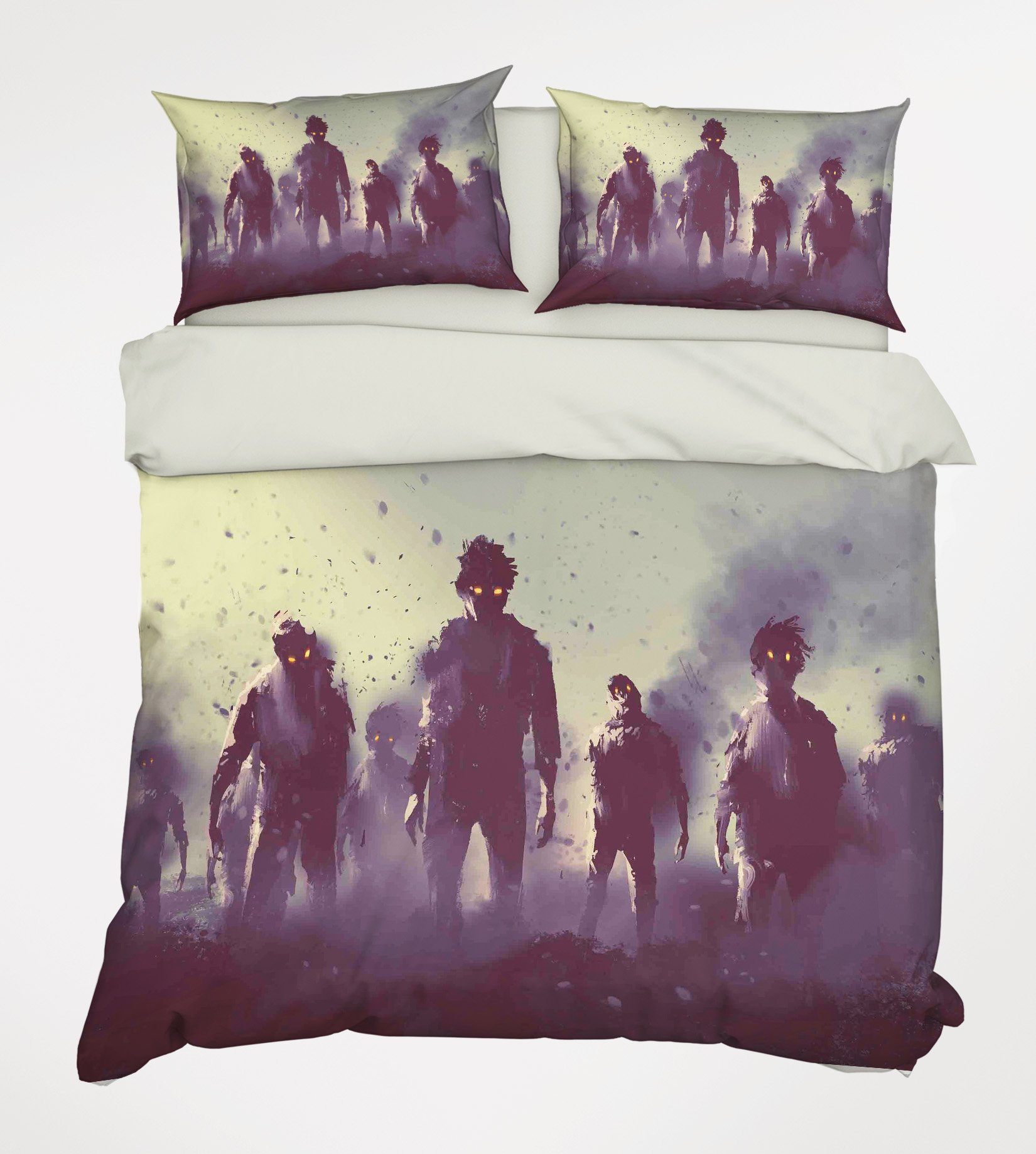 3D Zombie Group 171 Bed Pillowcases Quilt Wallpaper AJ Wallpaper
