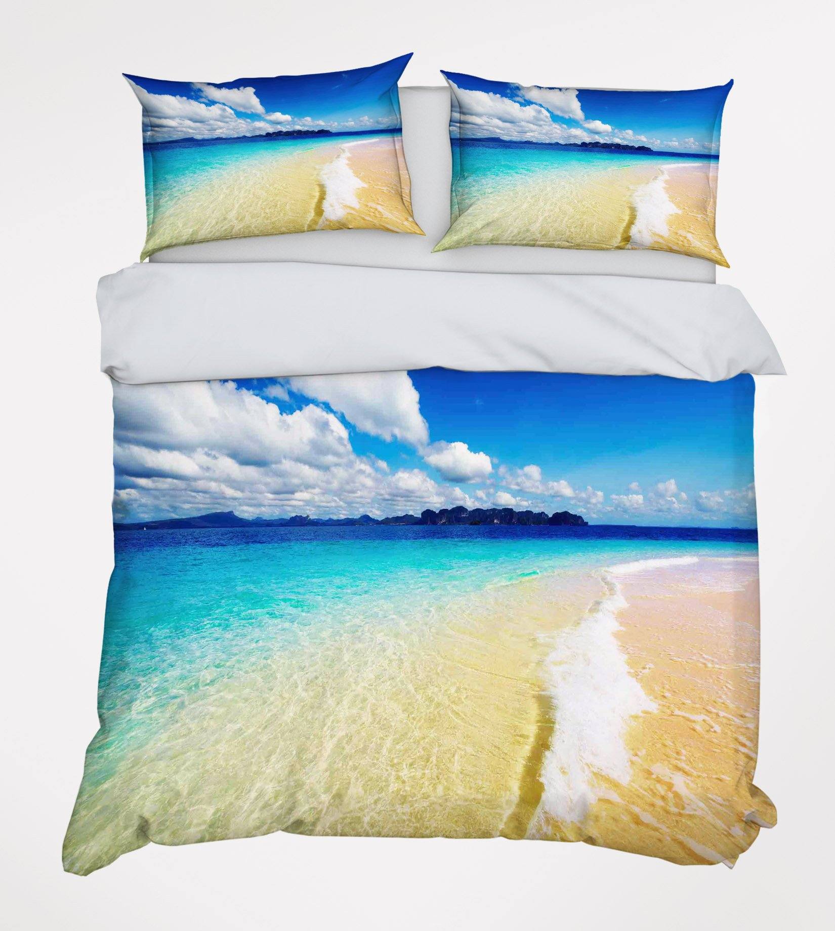 3D Pretty Sea Scenery 229 Bed Pillowcases Quilt Wallpaper AJ Wallpaper