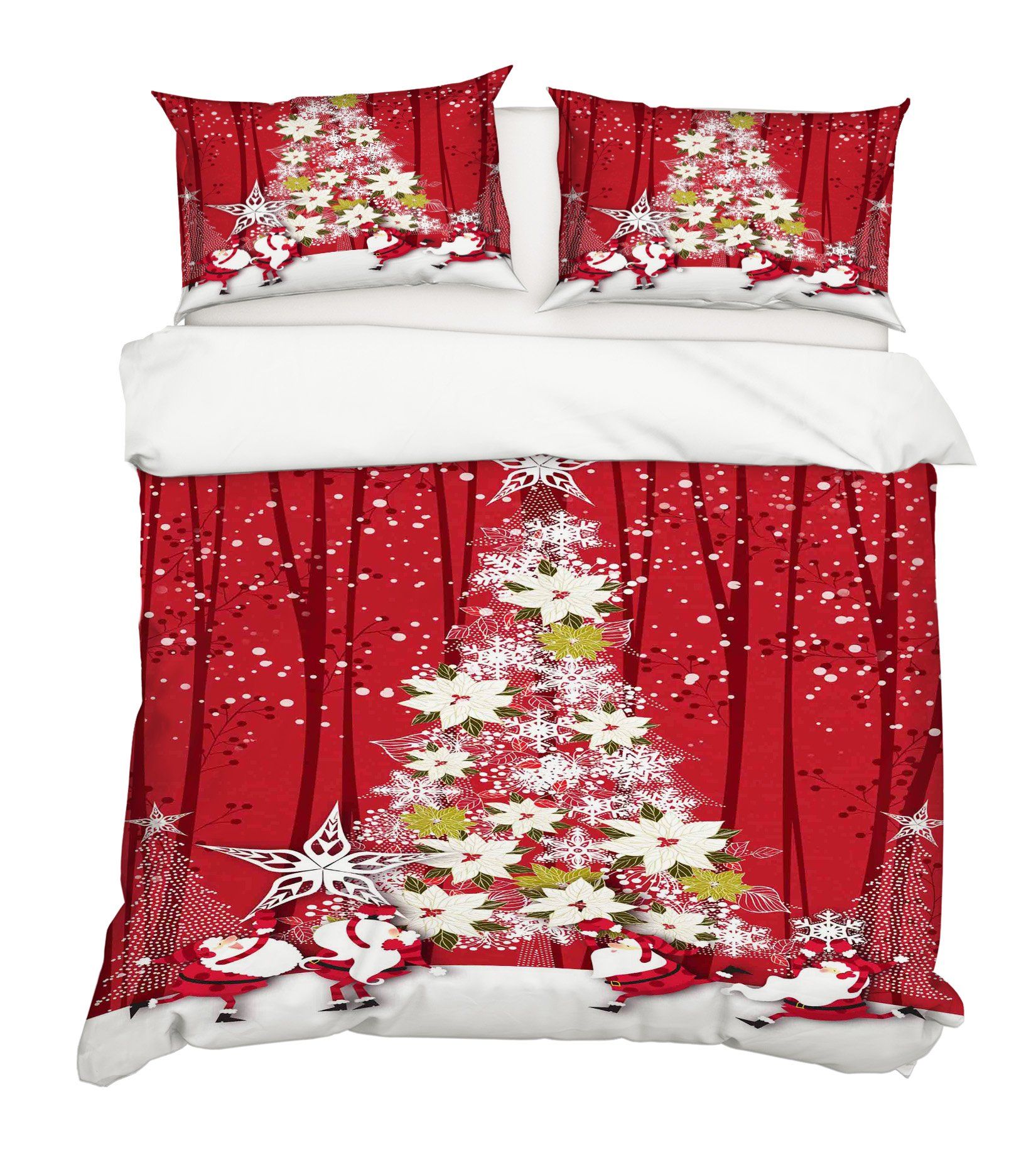 3D Christmas Decoration 190 Bed Pillowcases Quilt Wallpaper AJ Wallpaper