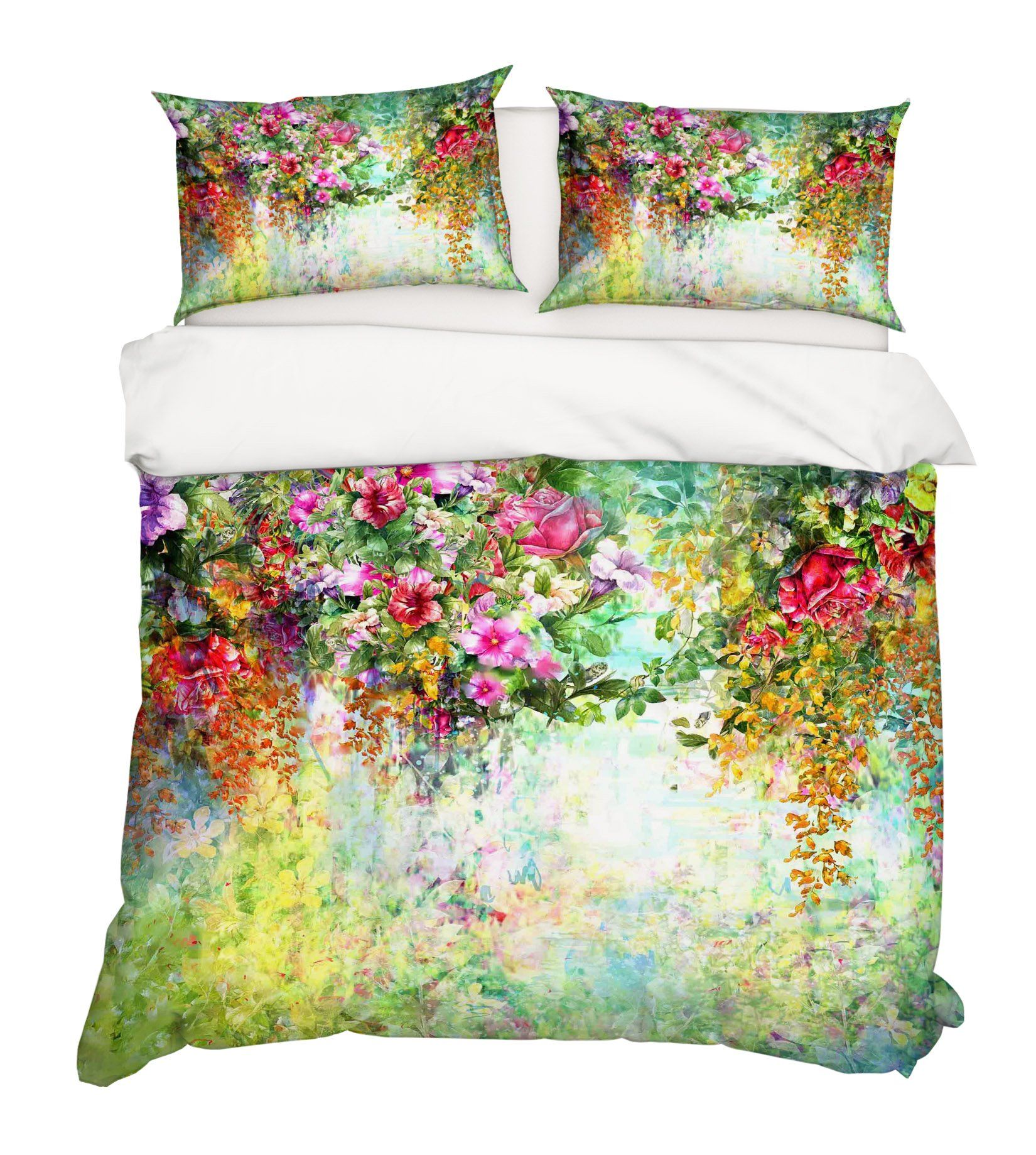 3D Hand Painted 046 Bed Pillowcases Quilt Wallpaper AJ Wallpaper