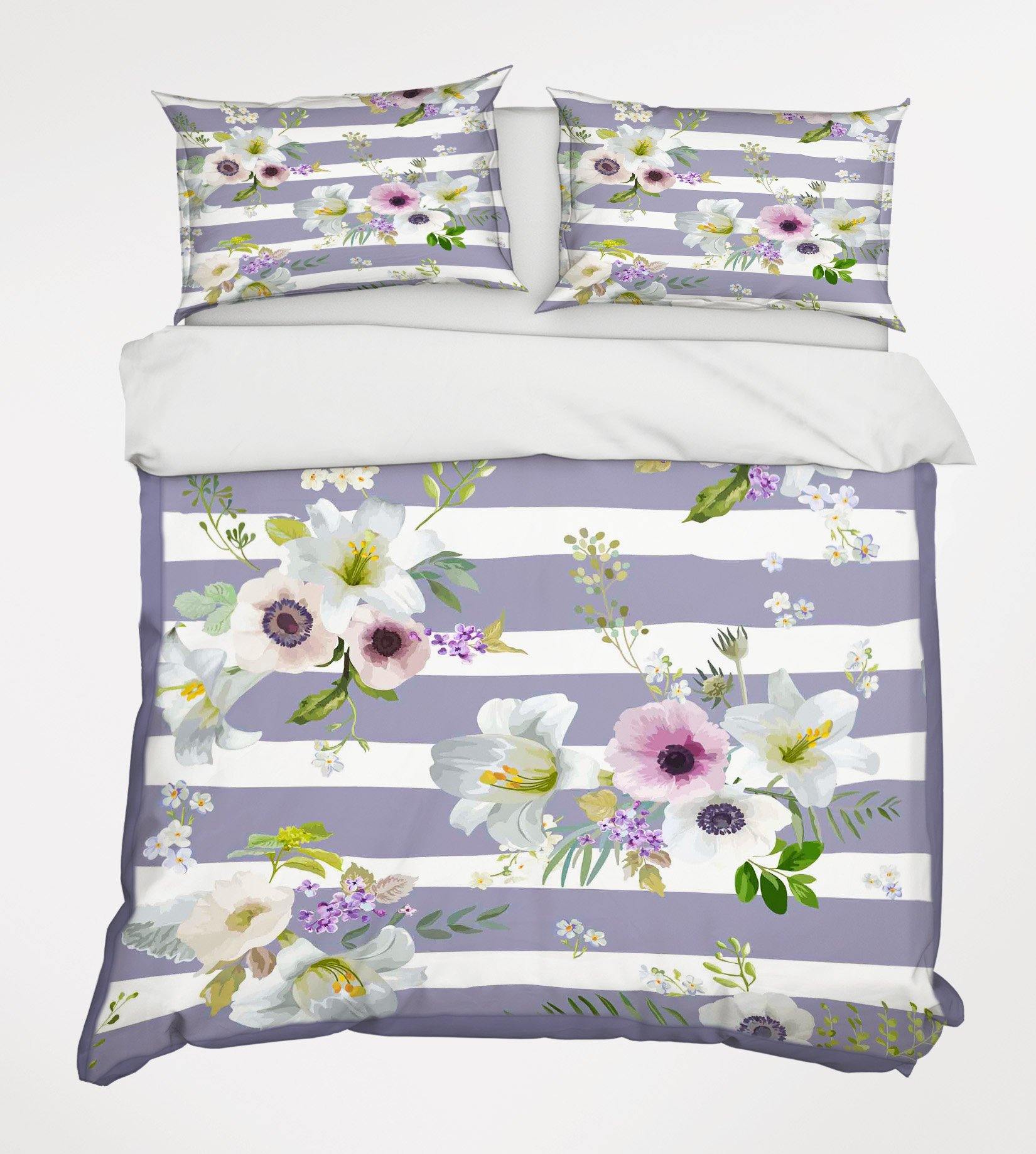 3D Competition For Flowers 163 Bed Pillowcases Quilt Wallpaper AJ Wallpaper