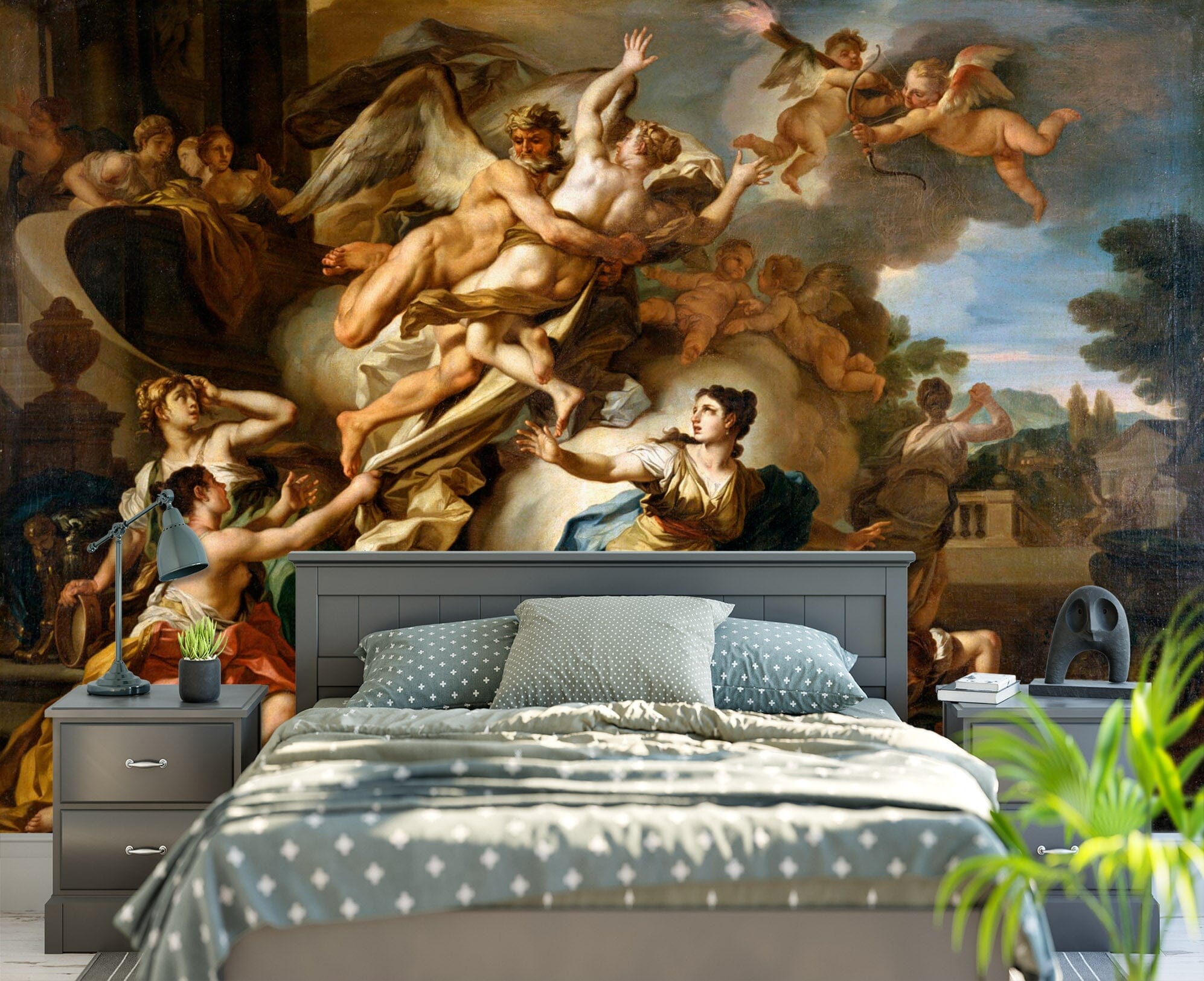 3D Religious Oil Painting 1760 Wall Murals Wallpaper AJ Wallpaper 2