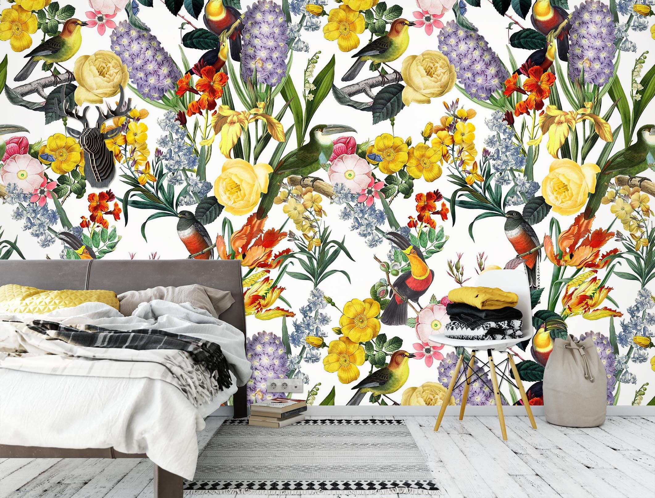 3D Summer Flowers 138 Uta Naumann Wall Mural Wall Murals Wallpaper AJ Wallpaper 2
