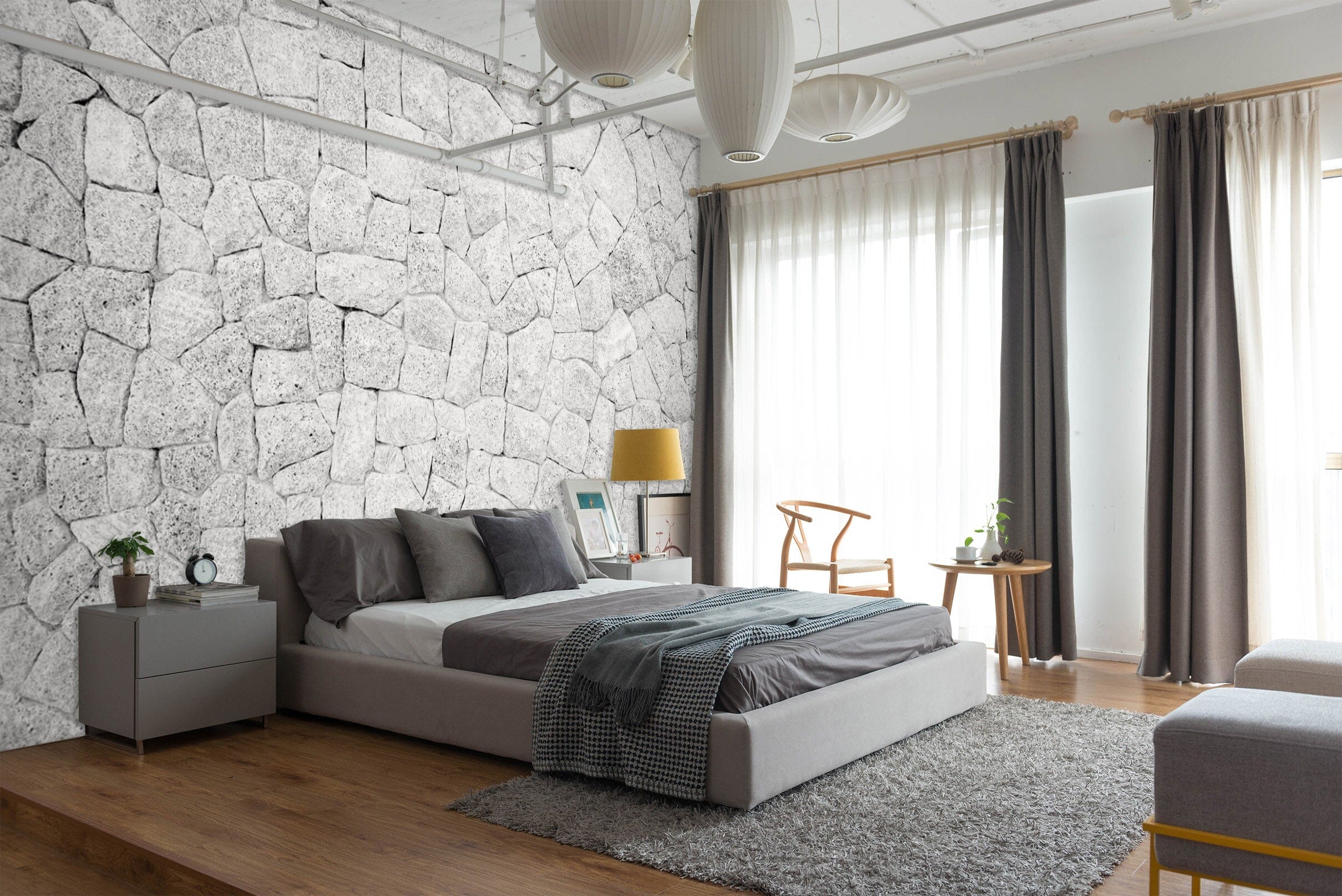 3D Stone Wall 1654 Wall Murals Wallpaper AJ Wallpaper 2