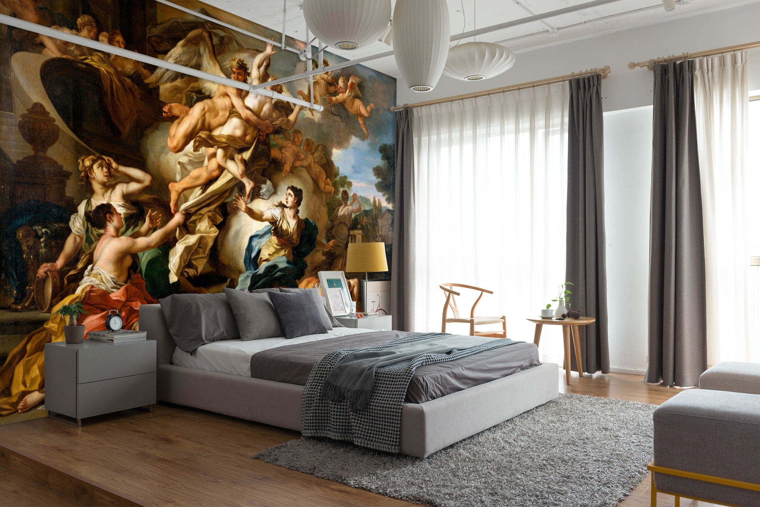 3D Religious Oil Painting 1760 Wall Murals Wallpaper AJ Wallpaper 2