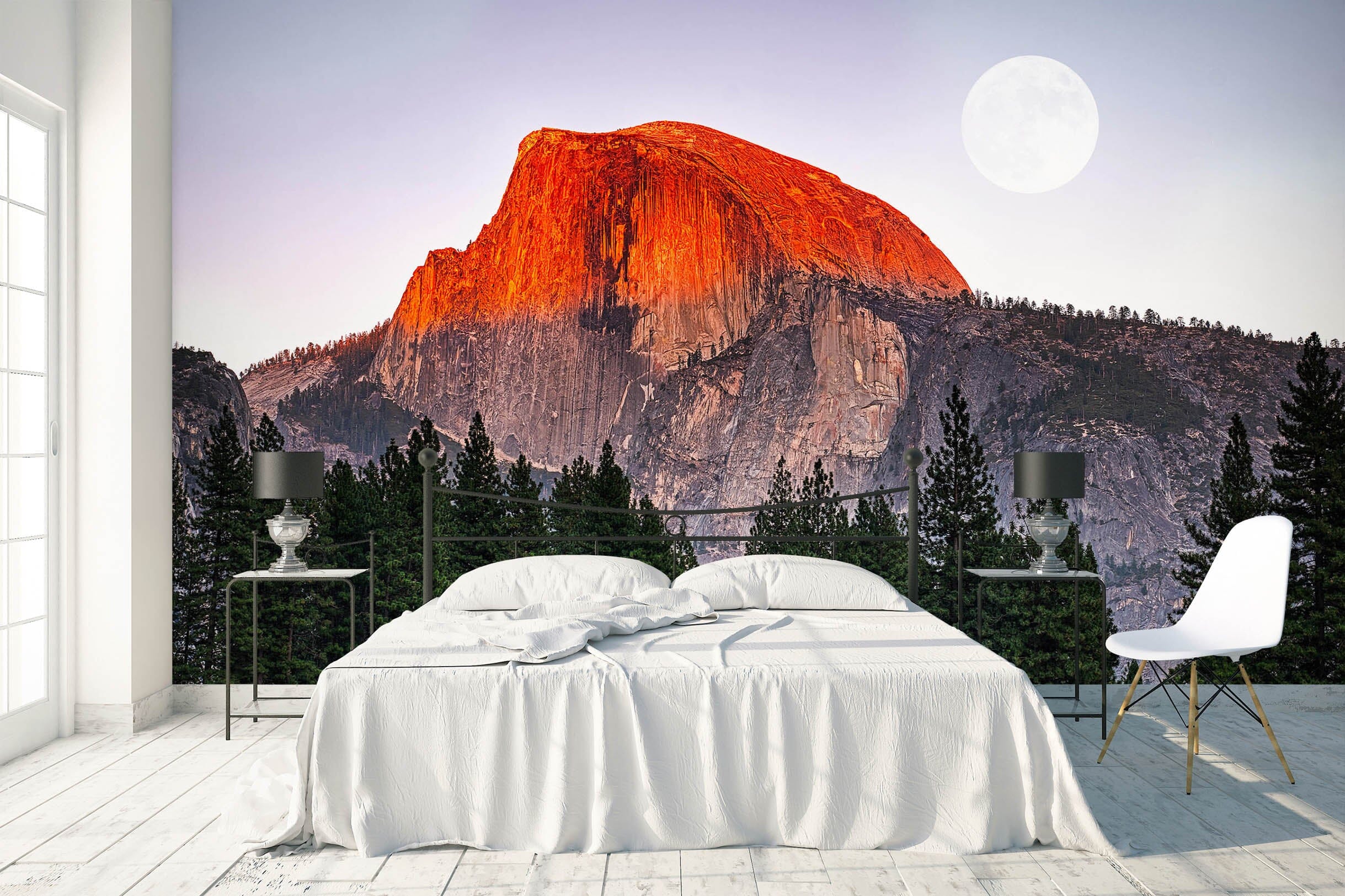 3D Sunset Valley 1453 Marco Carmassi Wall Mural Wall Murals Wallpaper AJ Wallpaper 2