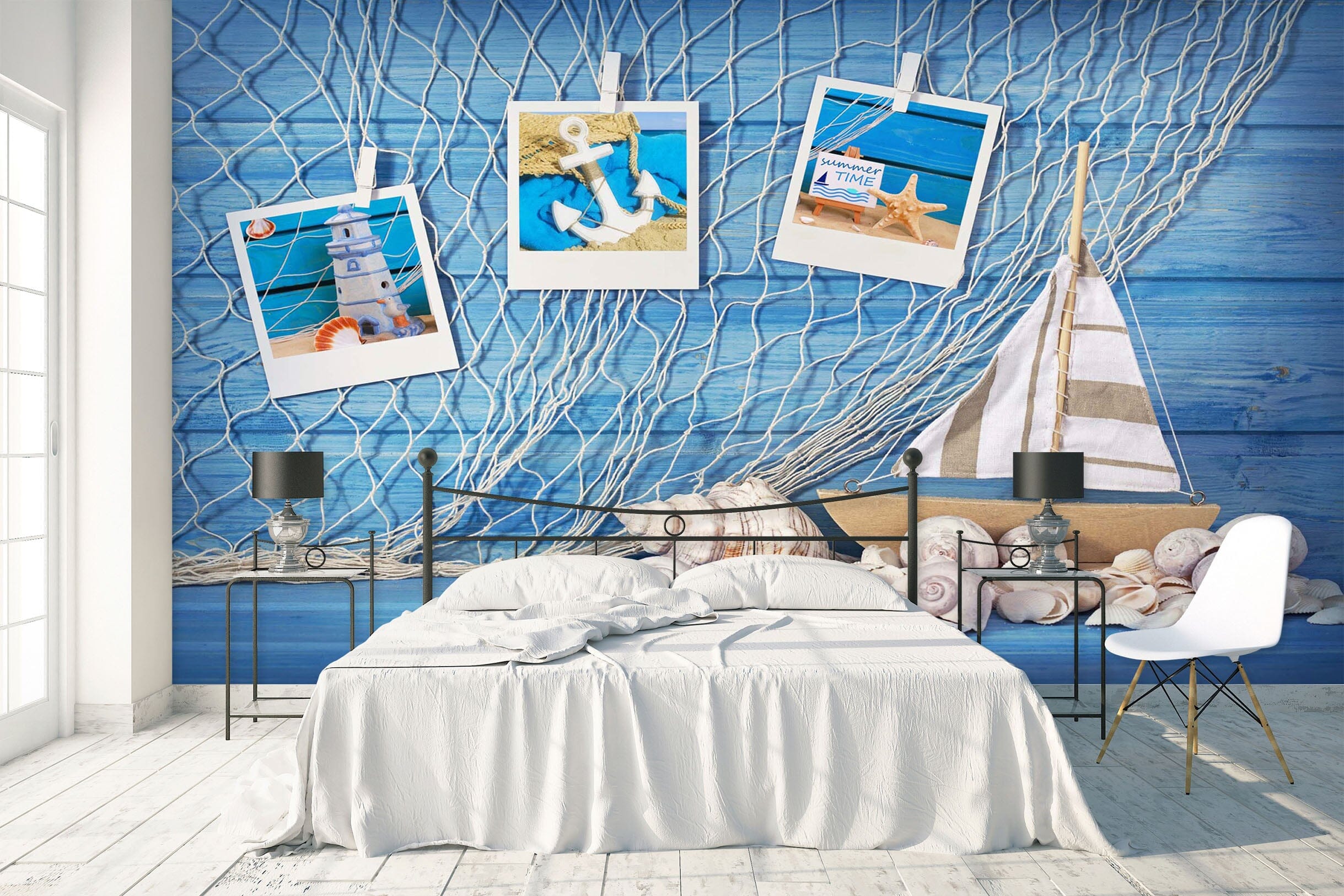 3D Sunny Beach 1624 Wall Murals Wallpaper AJ Wallpaper 2
