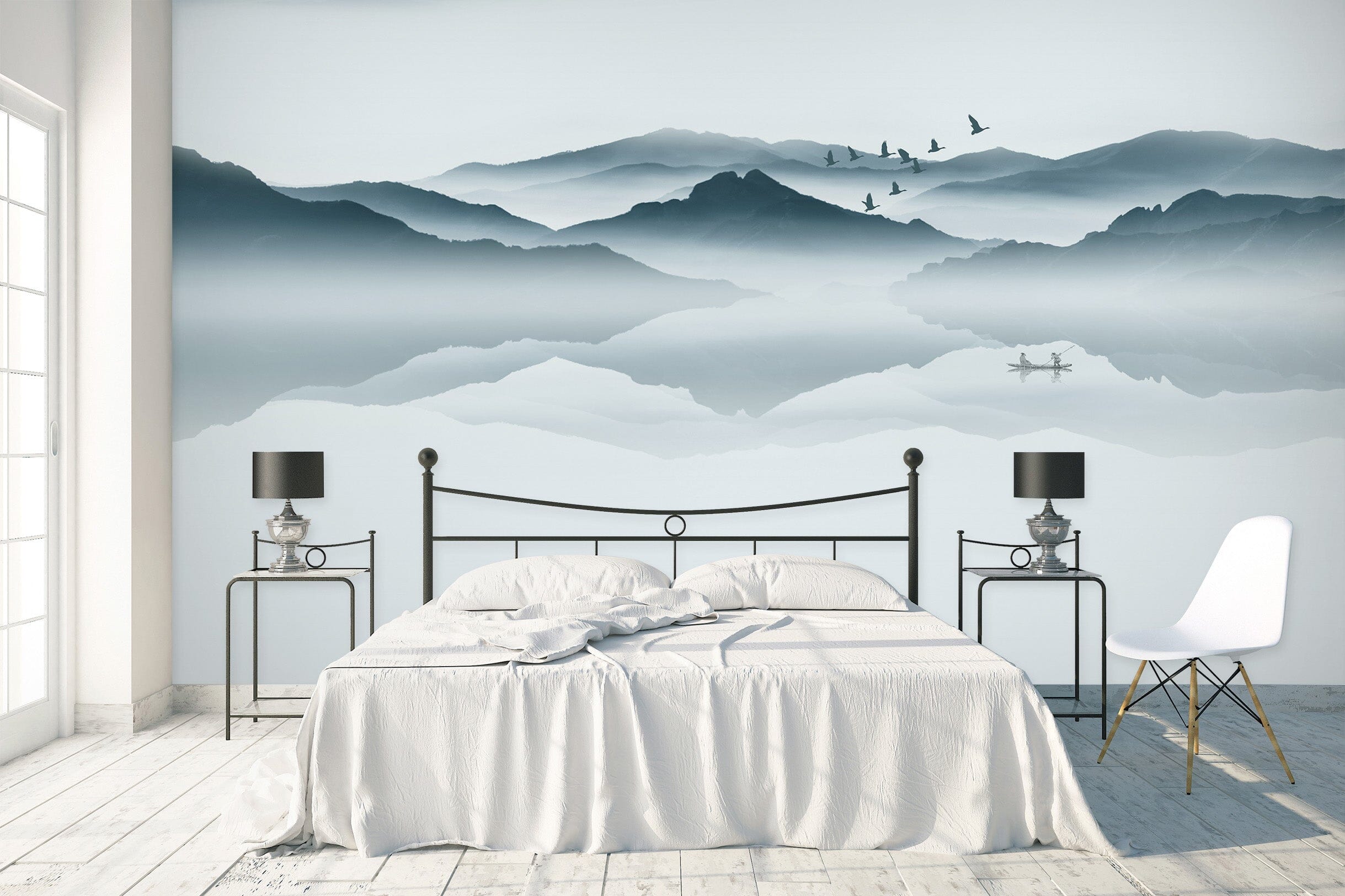 3D Rolling Hills 1419 Wall Murals Wallpaper AJ Wallpaper 2