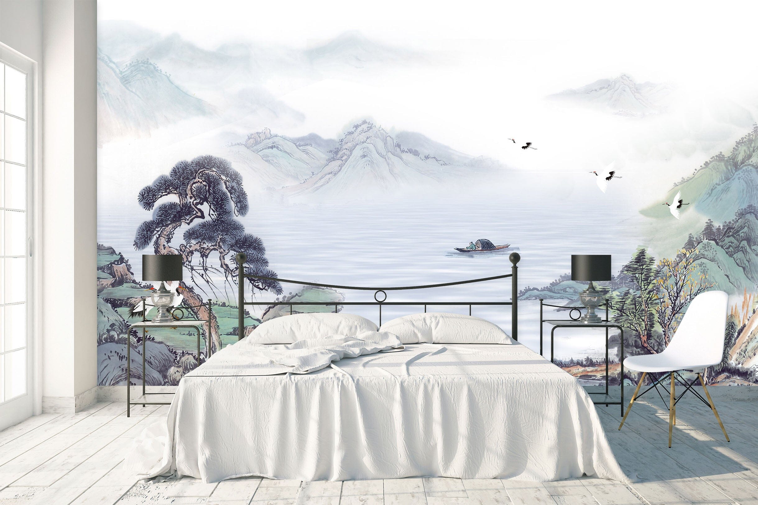 3D White Valley 1622 Wall Murals Wallpaper AJ Wallpaper 2