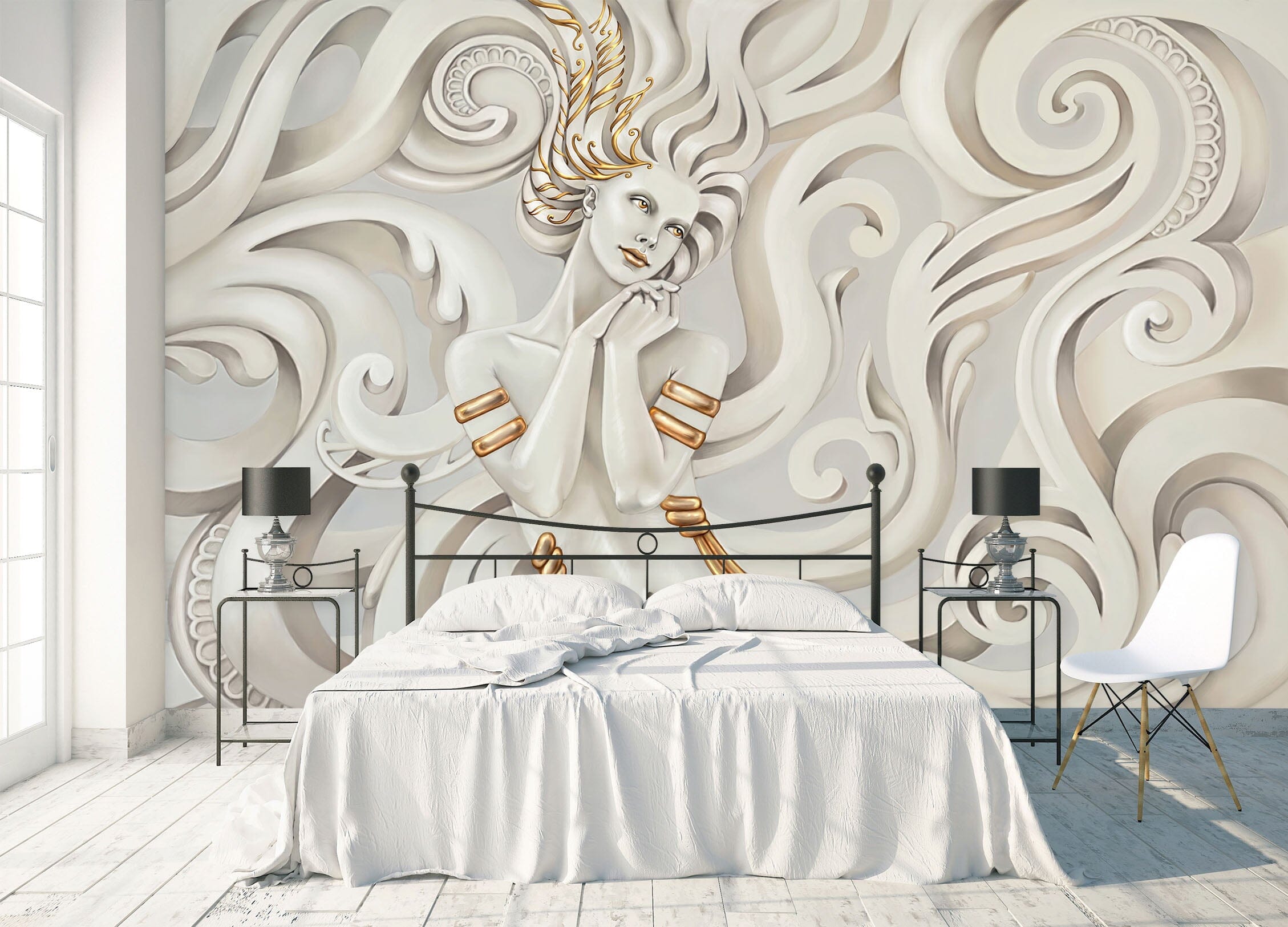 3D Sculpture Beauty 1129 Wall Murals Wallpaper AJ Wallpaper 2