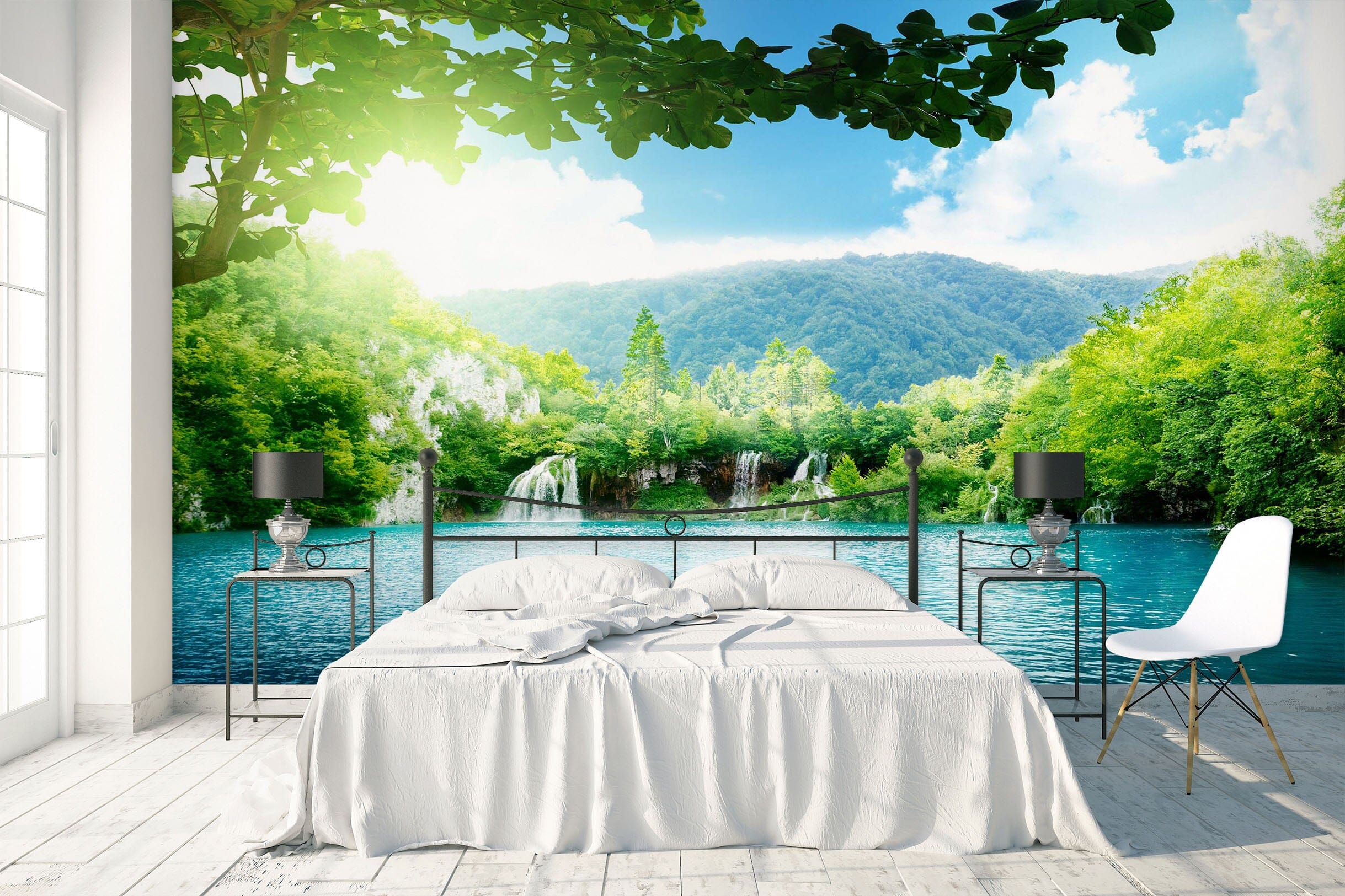 3D Scenic Lake 1652 Wall Murals Wallpaper AJ Wallpaper 2