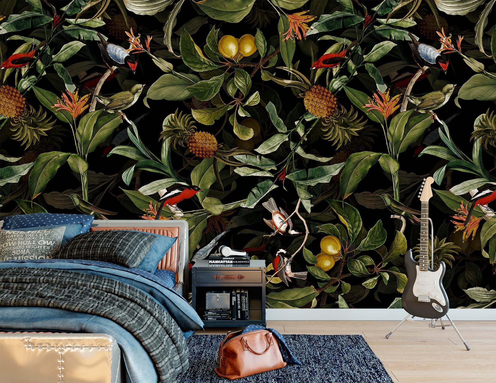 3D Lush Foliage 119 Uta Naumann Wall Mural Wall Murals Wallpaper AJ Wallpaper 2
