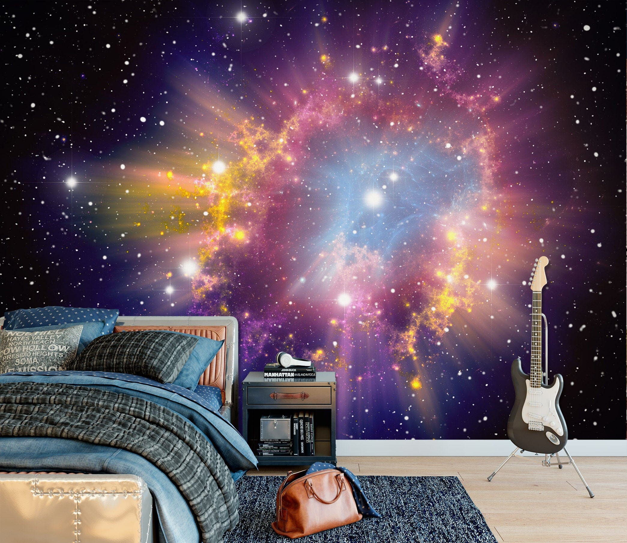 3D Color Starry Sky 1686 Wall Murals Wallpaper AJ Wallpaper 2