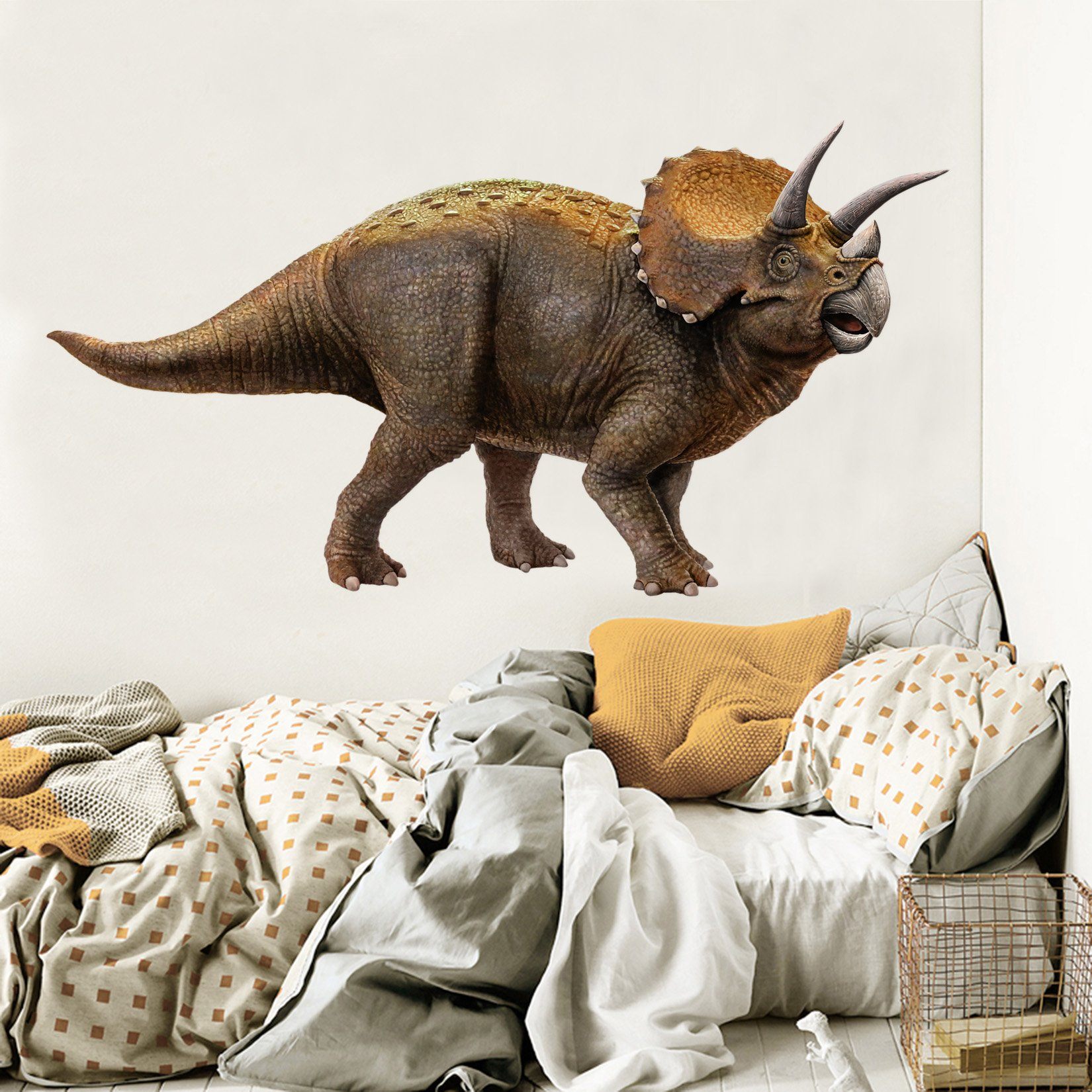 3D Triangle Beast 142 Animals Wall Stickers Wallpaper AJ Wallpaper
