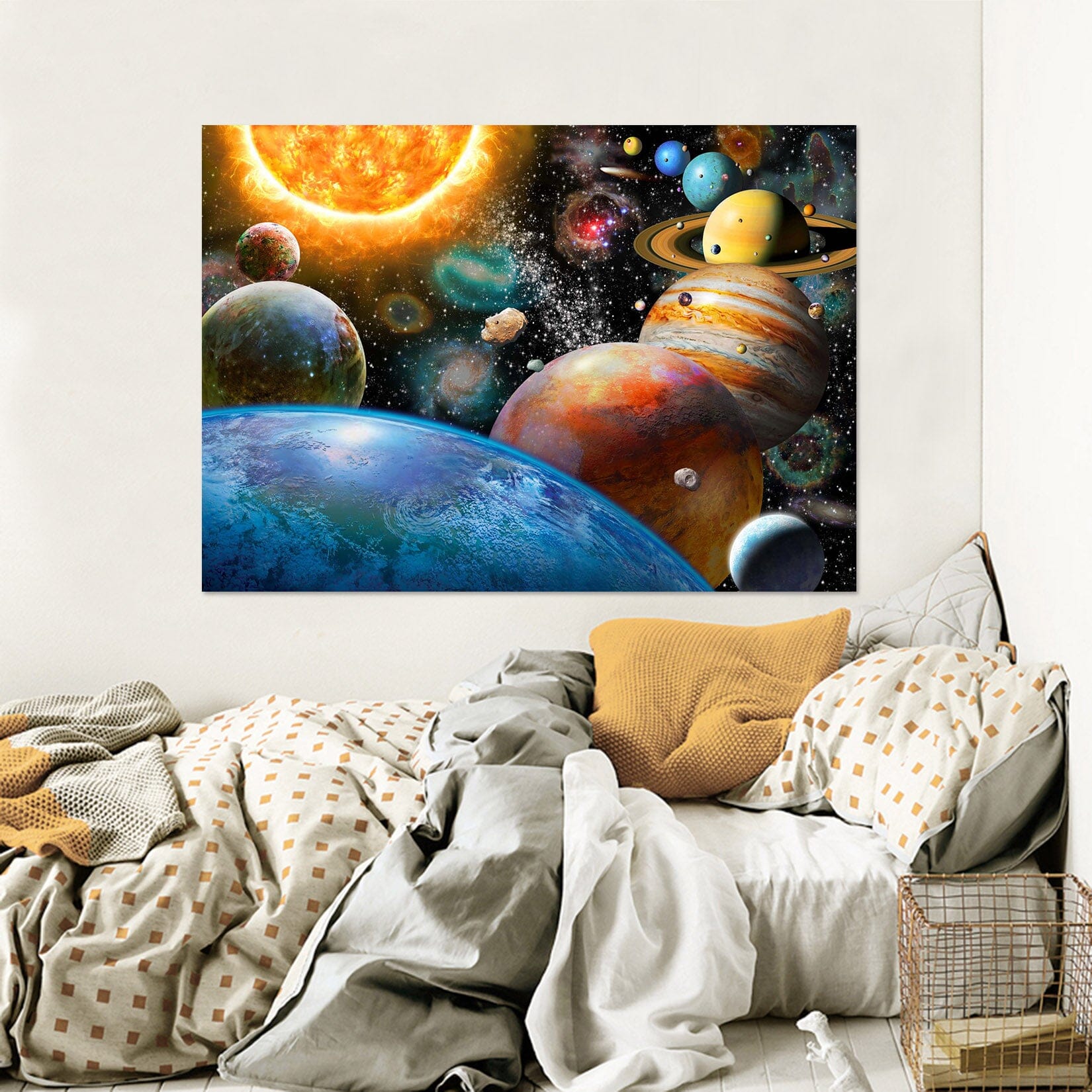3D Color Planet 014 Adrian Chesterman Wall Sticker Wallpaper AJ Wallpaper 2