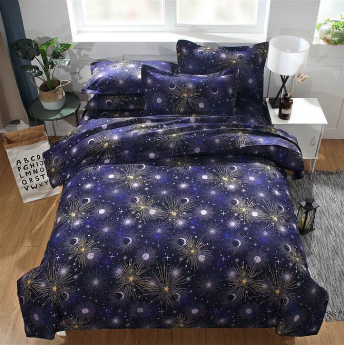 3D Planet Star 2125 Bed Pillowcases Quilt