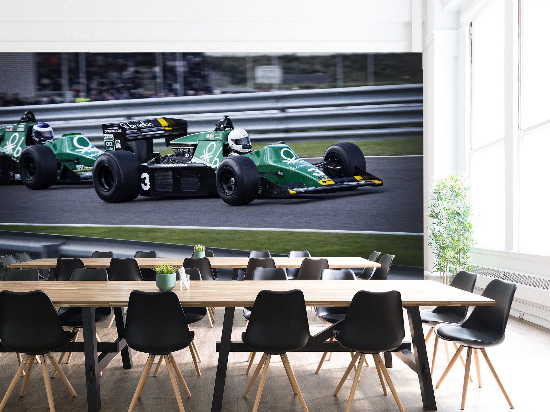 3D Racing Car 980 Vehicle Wall Murals Wallpaper AJ Wallpaper 2