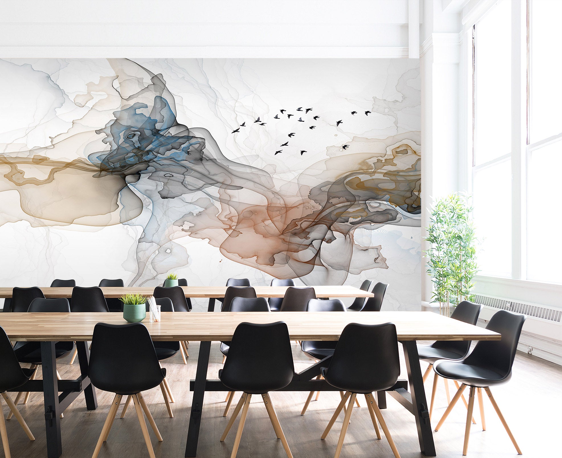 3D Color Ink 014 Wall Murals