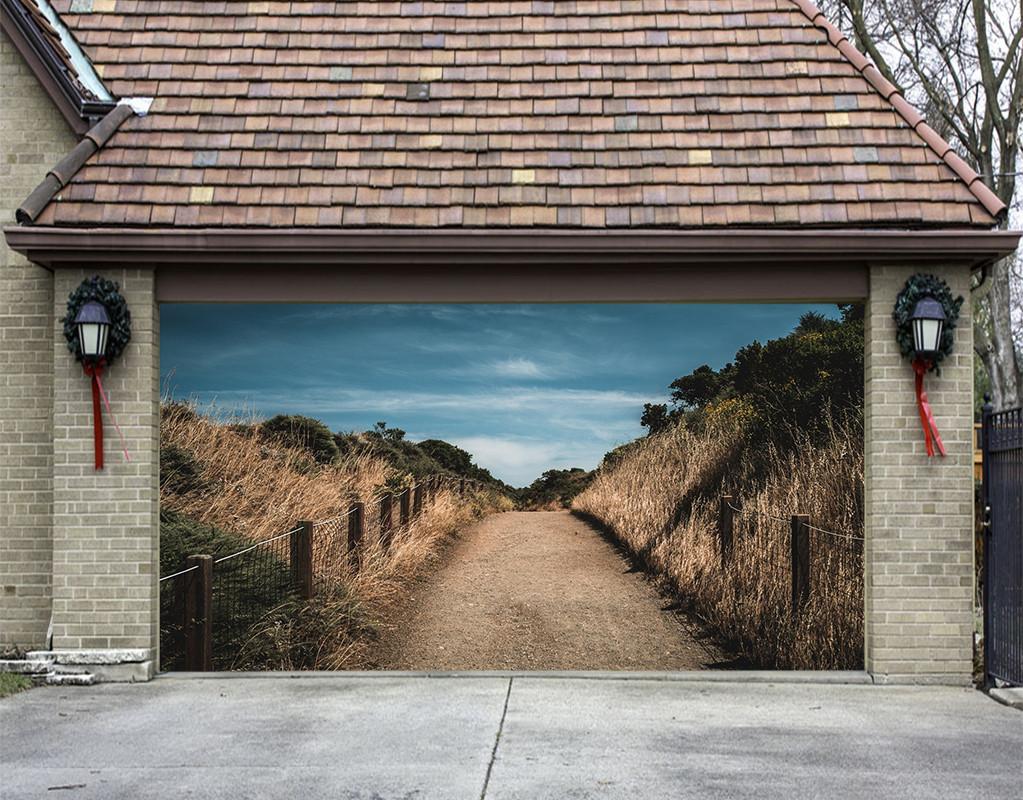 3D Roadside Weeds 168 Garage Door Mural Wallpaper AJ Wallpaper