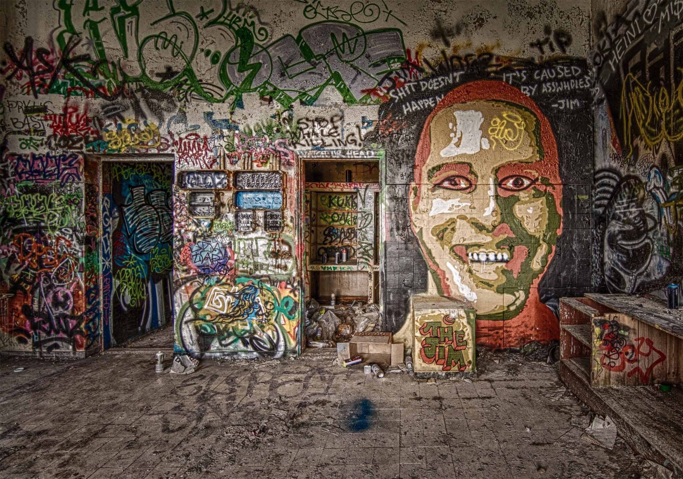 3D Houses Walls Dense Graffiti 338 Garage Door Mural Wallpaper AJ Wallpaper