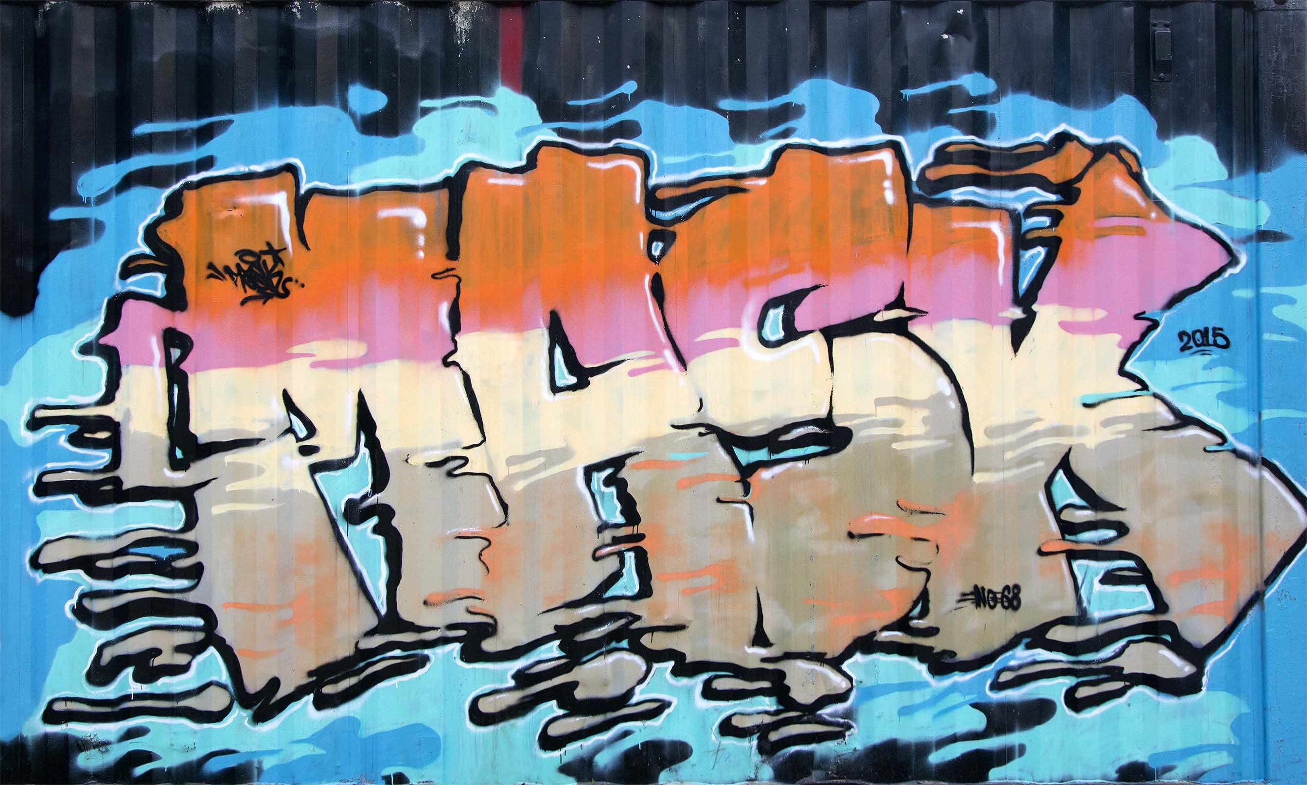 3D Graffiti Word 458 Garage Door Mural Wallpaper AJ Wallpaper