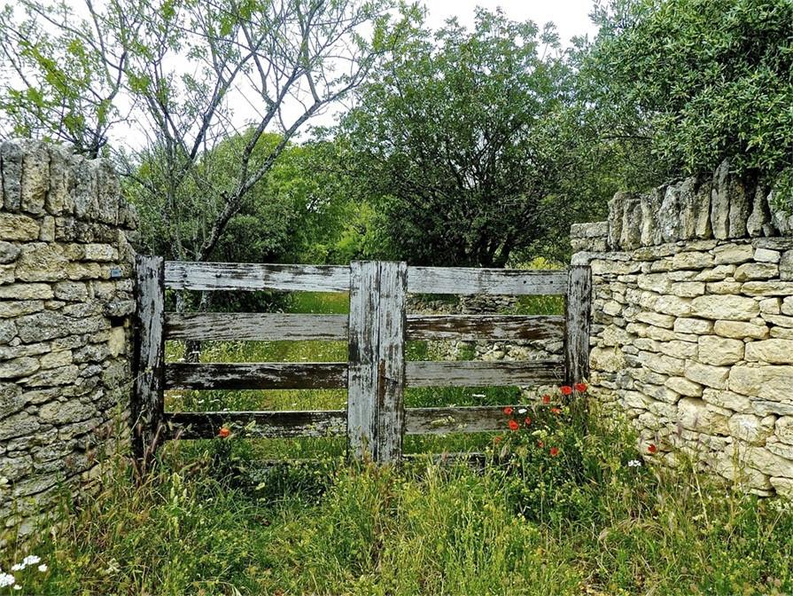 3D Stones Wall Wood Fence 172 Garage Door Mural Wallpaper AJ Wallpaper