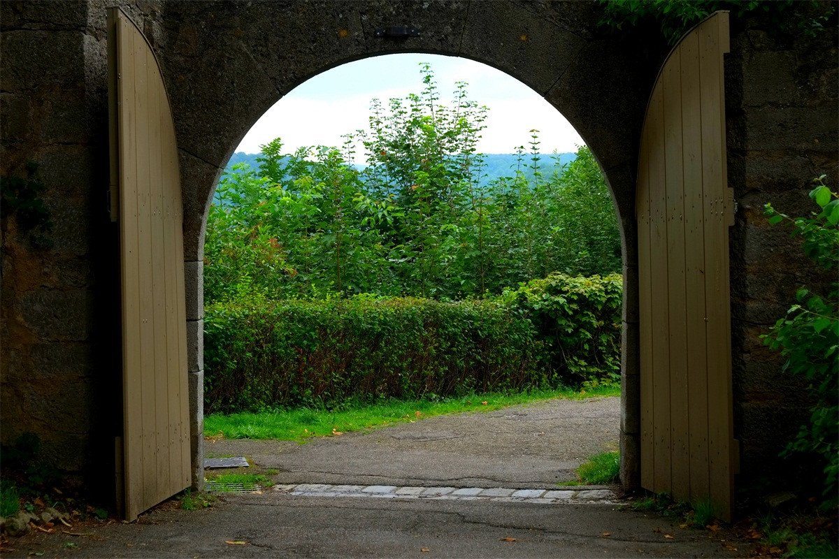 3D Gate Scenery 162 Garage Door Mural Wallpaper AJ Wallpaper