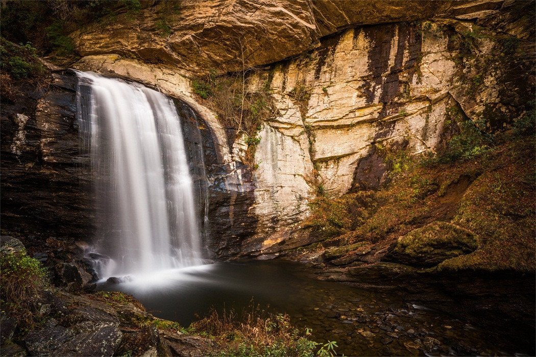 3D Stone Mountain Waterfall 283 Garage Door Mural Wallpaper AJ Wallpaper