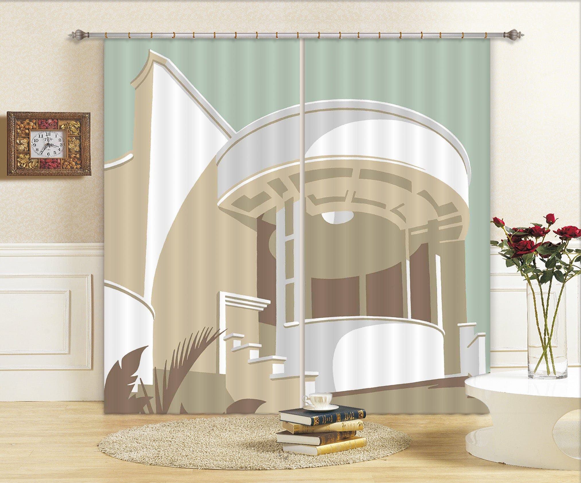 3D Tate St Ives 165 Steve Read Curtain Curtains Drapes Curtains AJ Creativity Home
