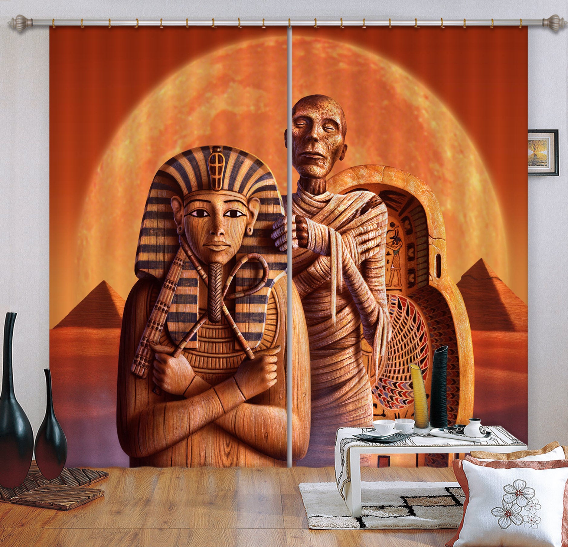 3D Pyramid 86085 Jerry LoFaro Curtain Curtains Drapes