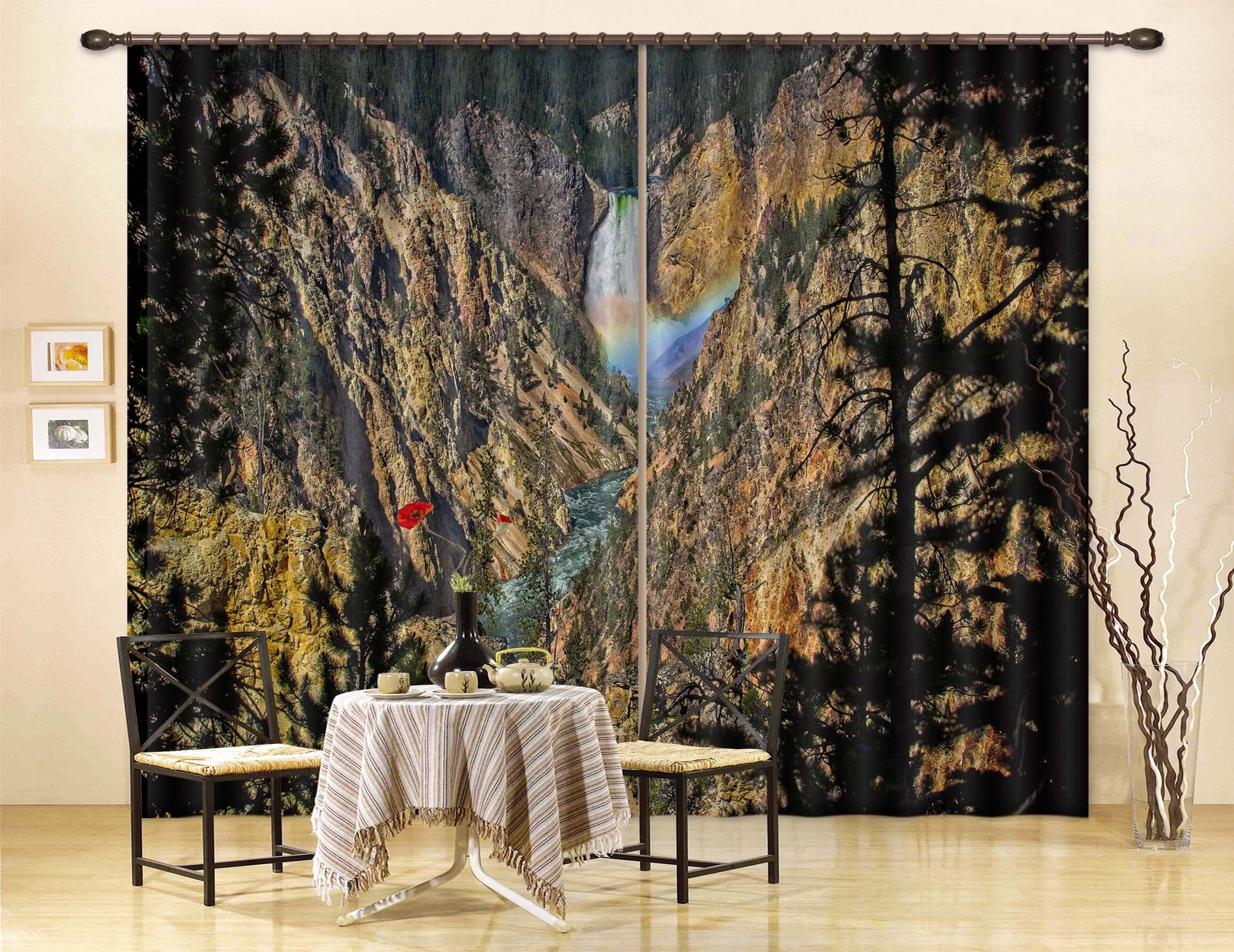 3D Grand Canyon 052 Kathy Barefield Curtain Curtains Drapes Curtains AJ Creativity Home