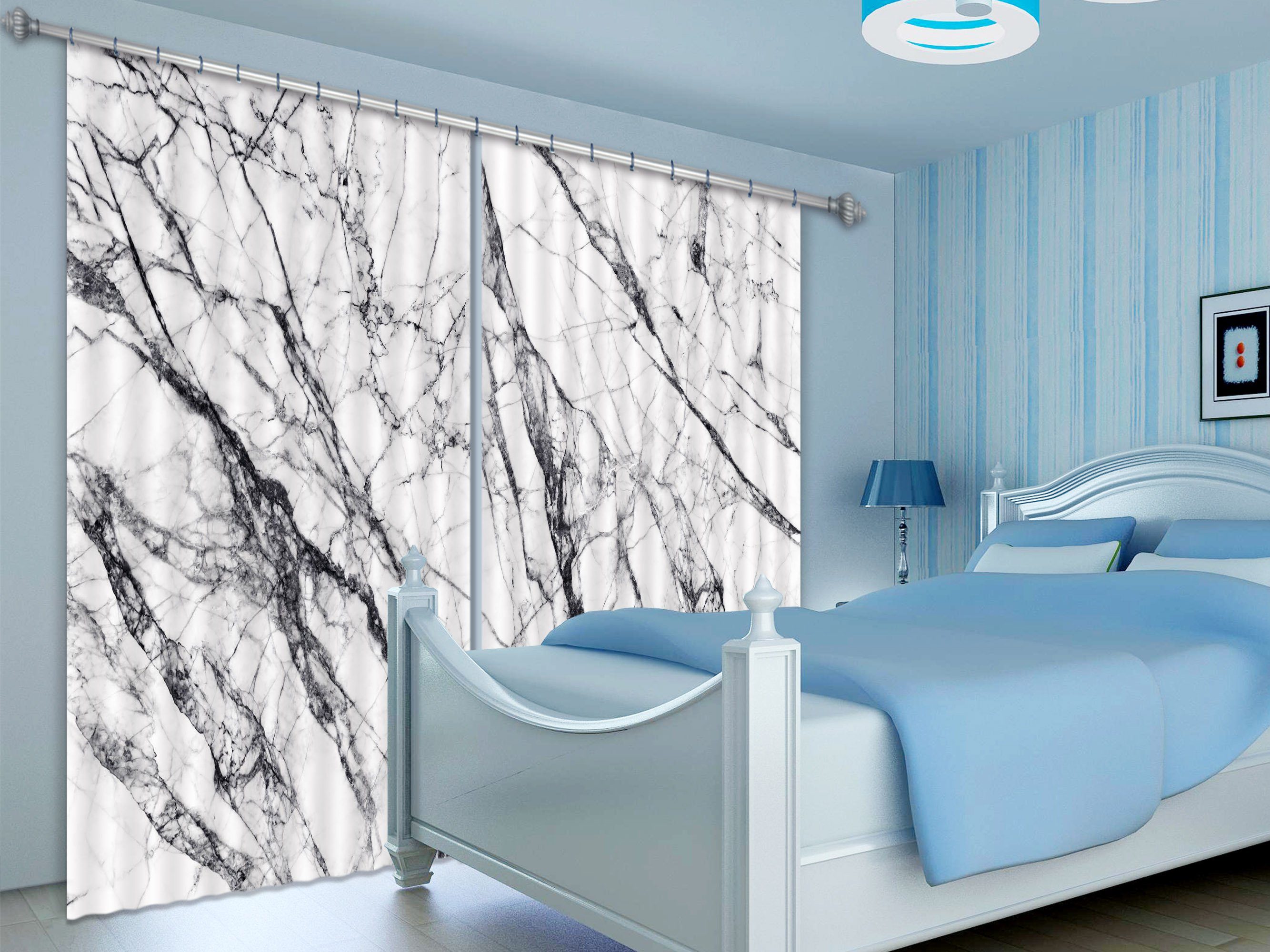 3D Black Line Drawing 41 Curtains Drapes Curtains AJ Creativity Home