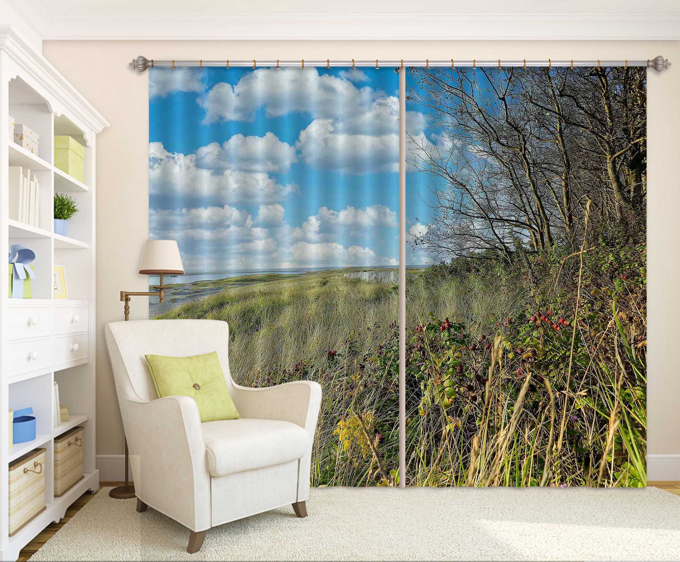 3D Withered Tree 61230 Kathy Barefield Curtain Curtains Drapes