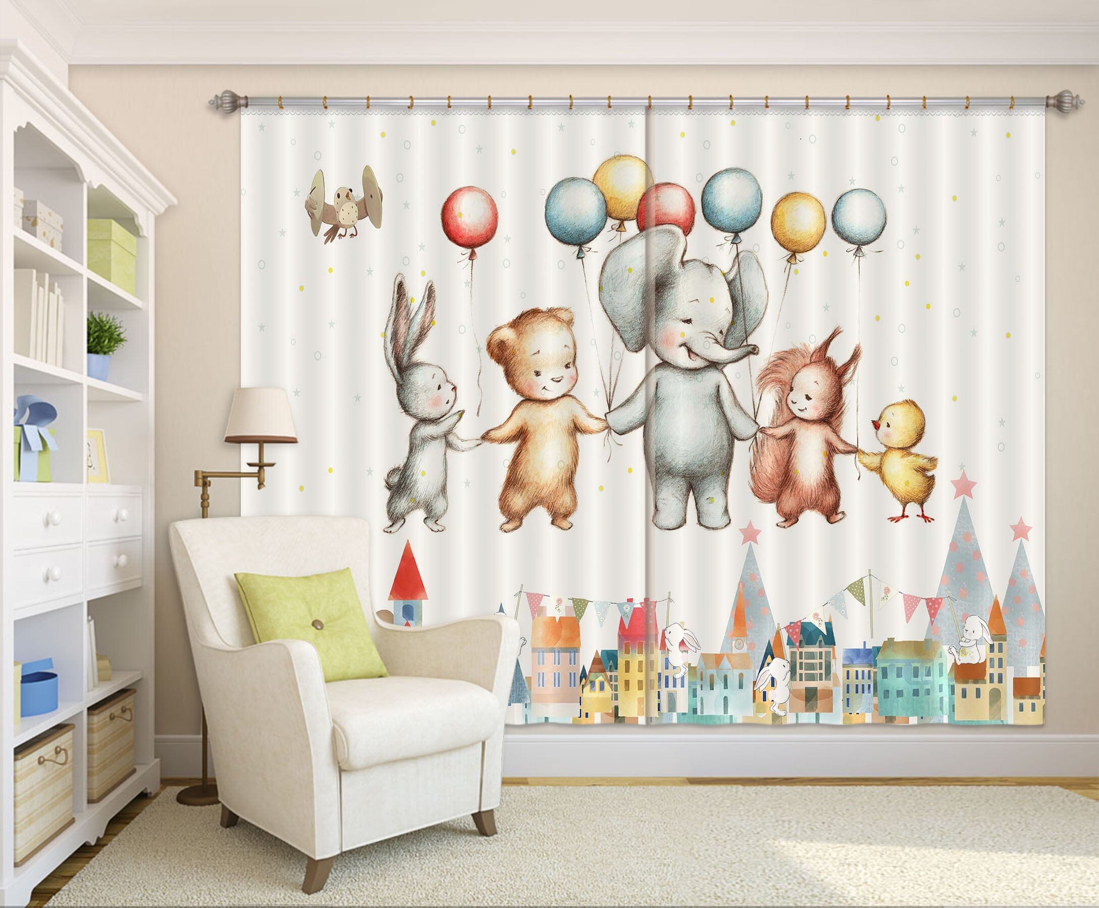 3D Forest Partner 743 Curtains Drapes Wallpaper AJ Wallpaper