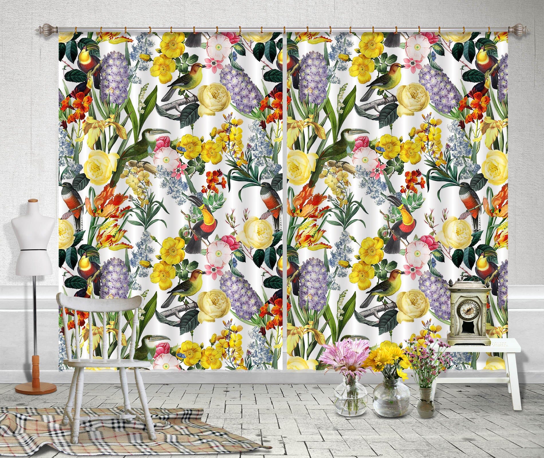 3D Color Painting 146 Uta Naumann Curtain Curtains Drapes Curtains AJ Creativity Home