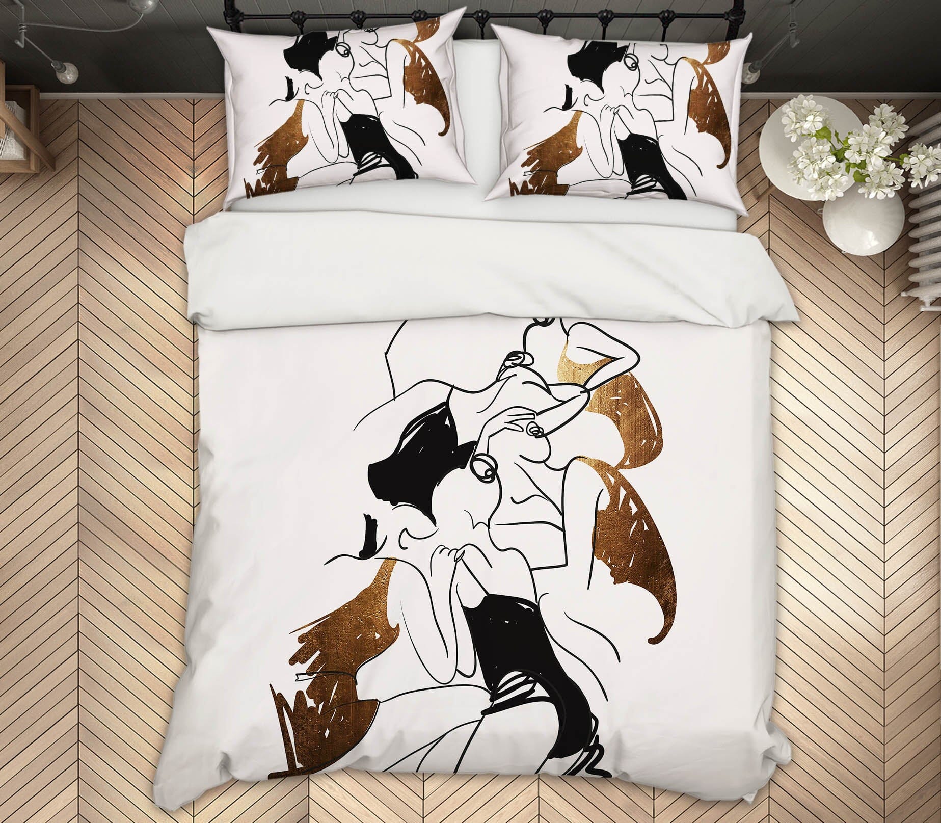 3D Abstract Painting 110 Boris Draschoff Bedding Bed Pillowcases Quilt Quiet Covers AJ Creativity Home