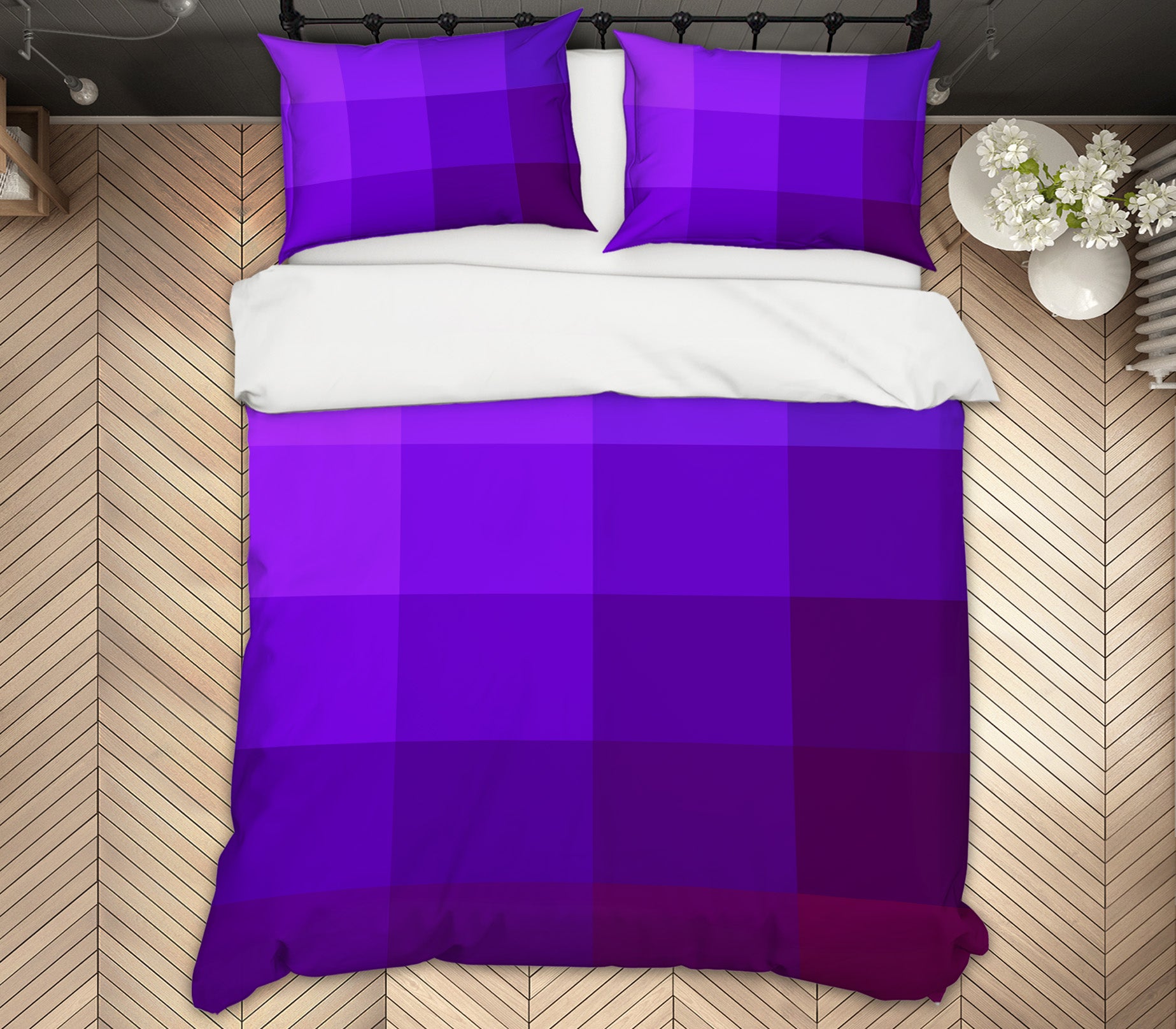 3D Purple 70018 Shandra Smith Bedding Bed Pillowcases Quilt