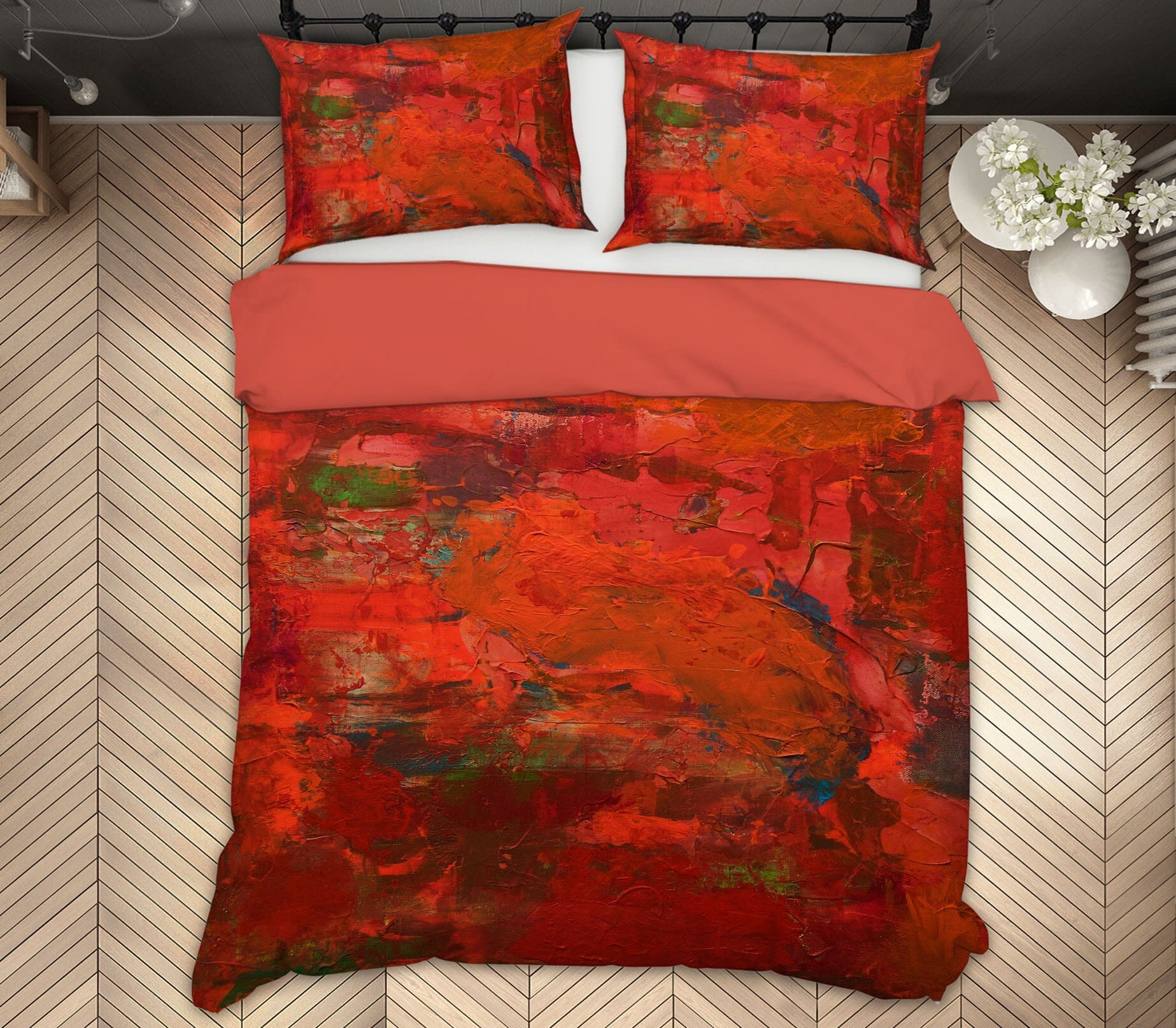 3D Red Manor 118 Allan P. Friedlander Bedding Bed Pillowcases Quilt Quiet Covers AJ Creativity Home