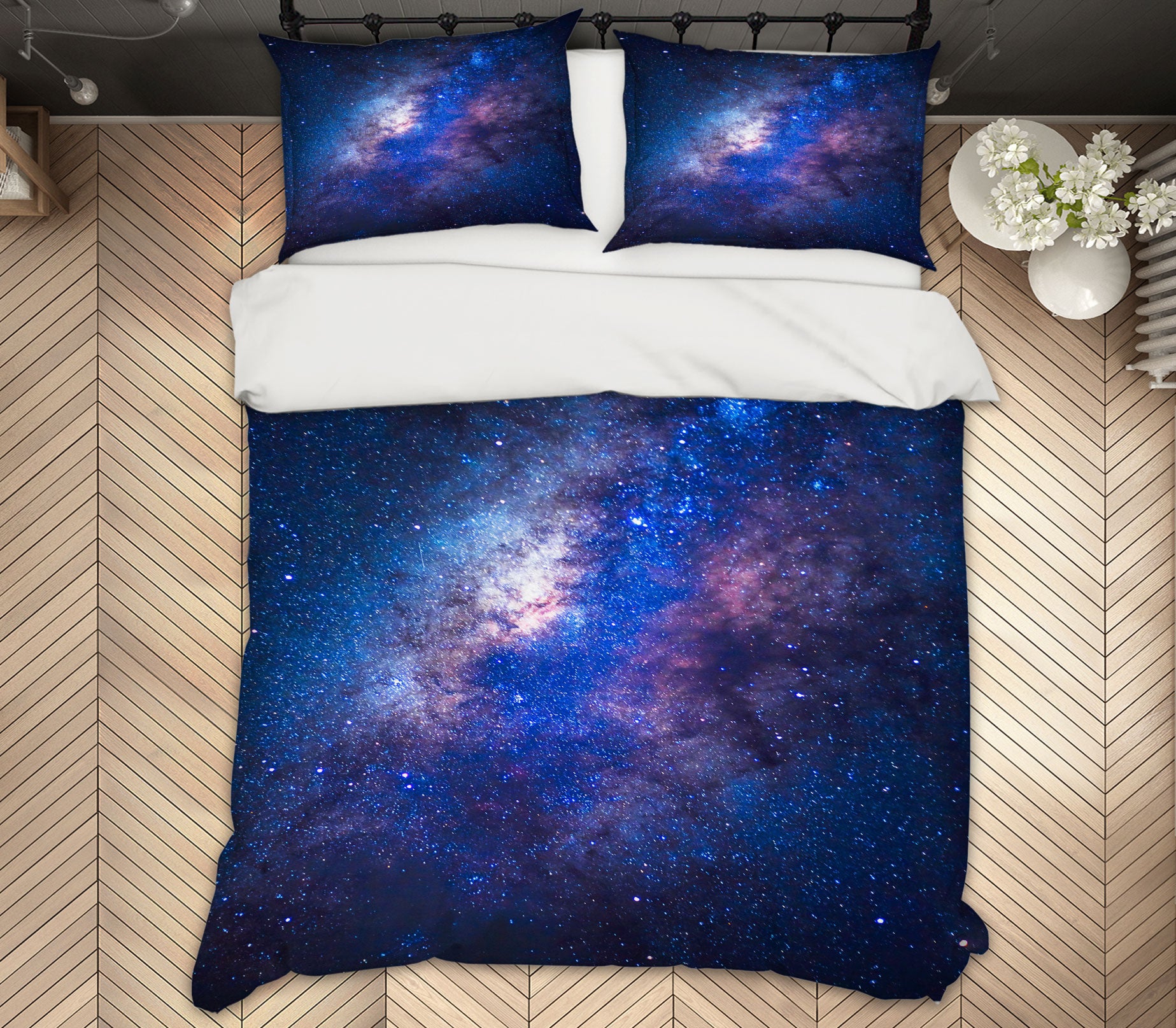 3D Starry Sky 60031 Bed Pillowcases Quilt