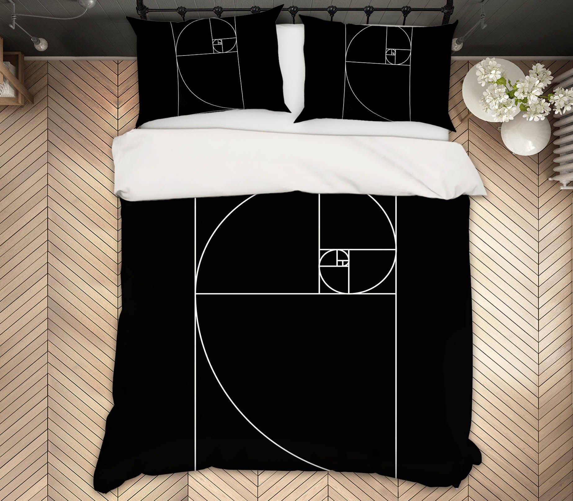 3D Black Pattern 200 Boris Draschoff Bedding Bed Pillowcases Quilt Quiet Covers AJ Creativity Home