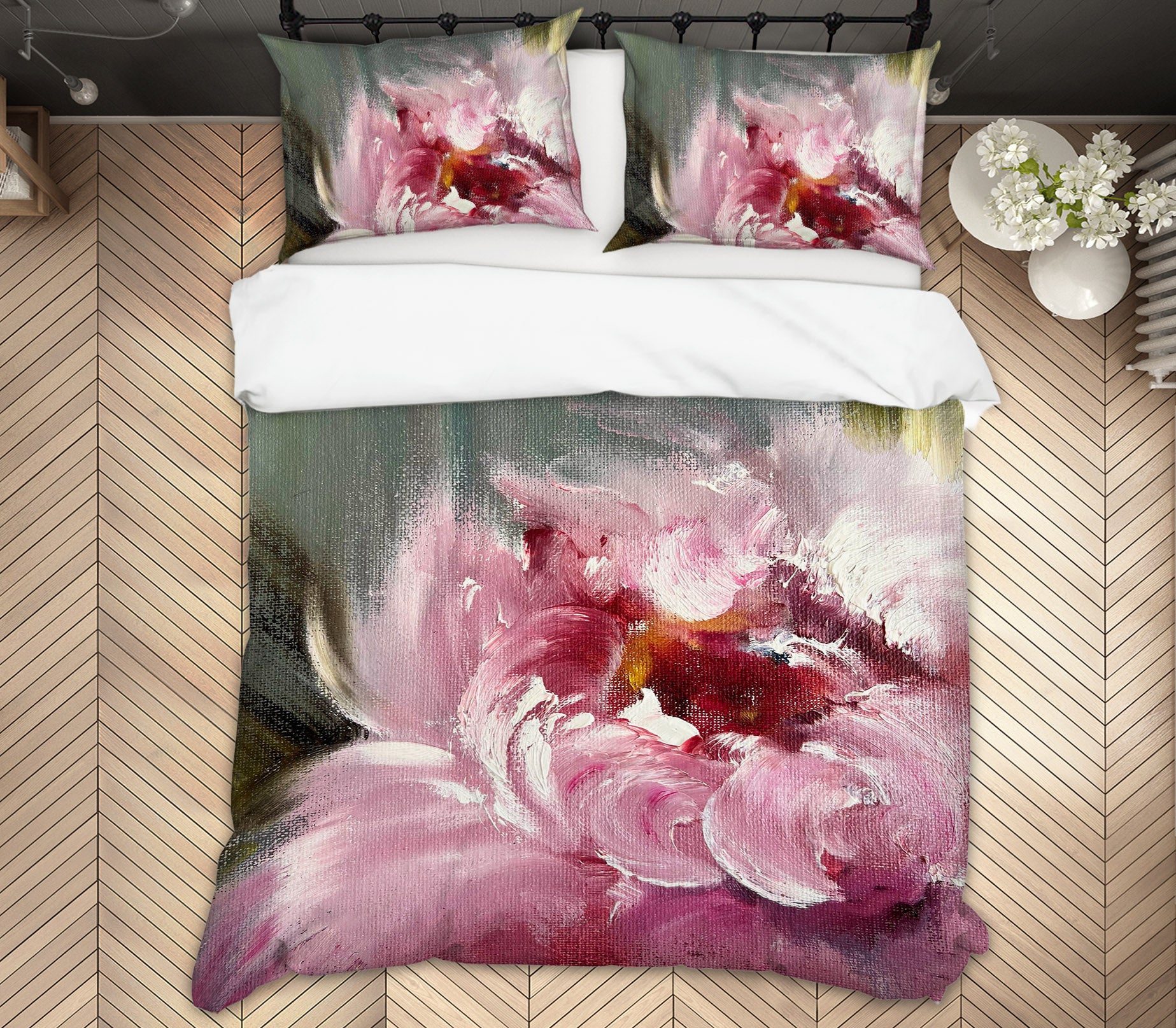 3D Flower Paint 576 Skromova Marina Bedding Bed Pillowcases Quilt