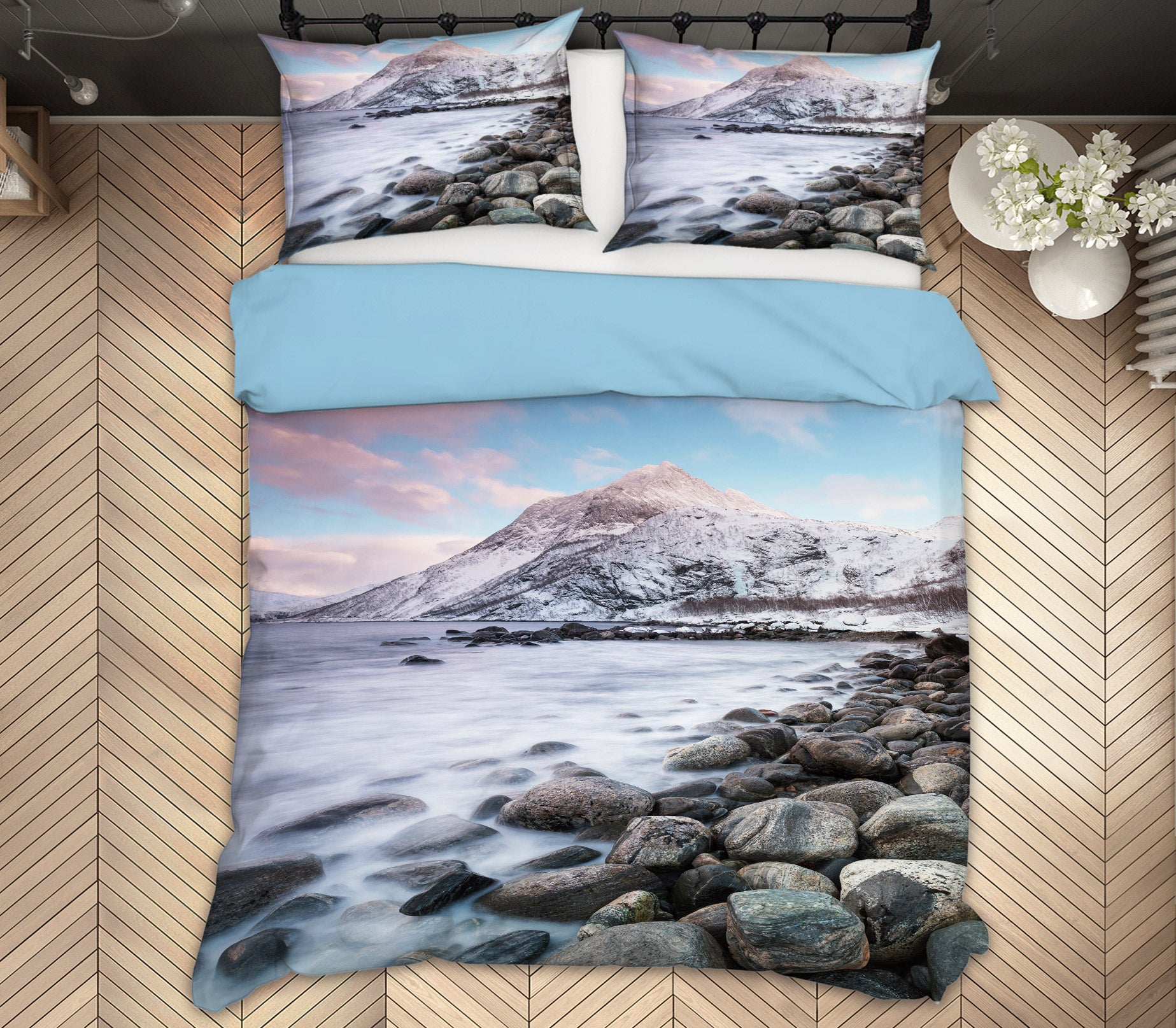 3D Stone 15181 Bed Pillowcases Quilt