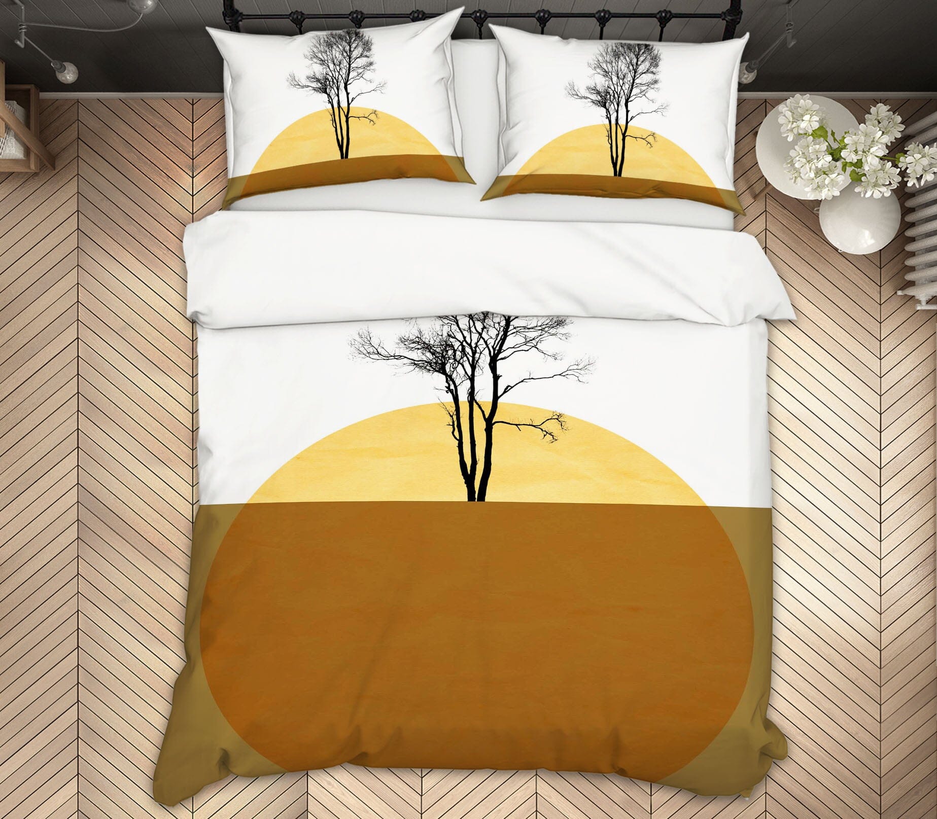 3D Golden Sea 2105 Boris Draschoff Bedding Bed Pillowcases Quilt Quiet Covers AJ Creativity Home