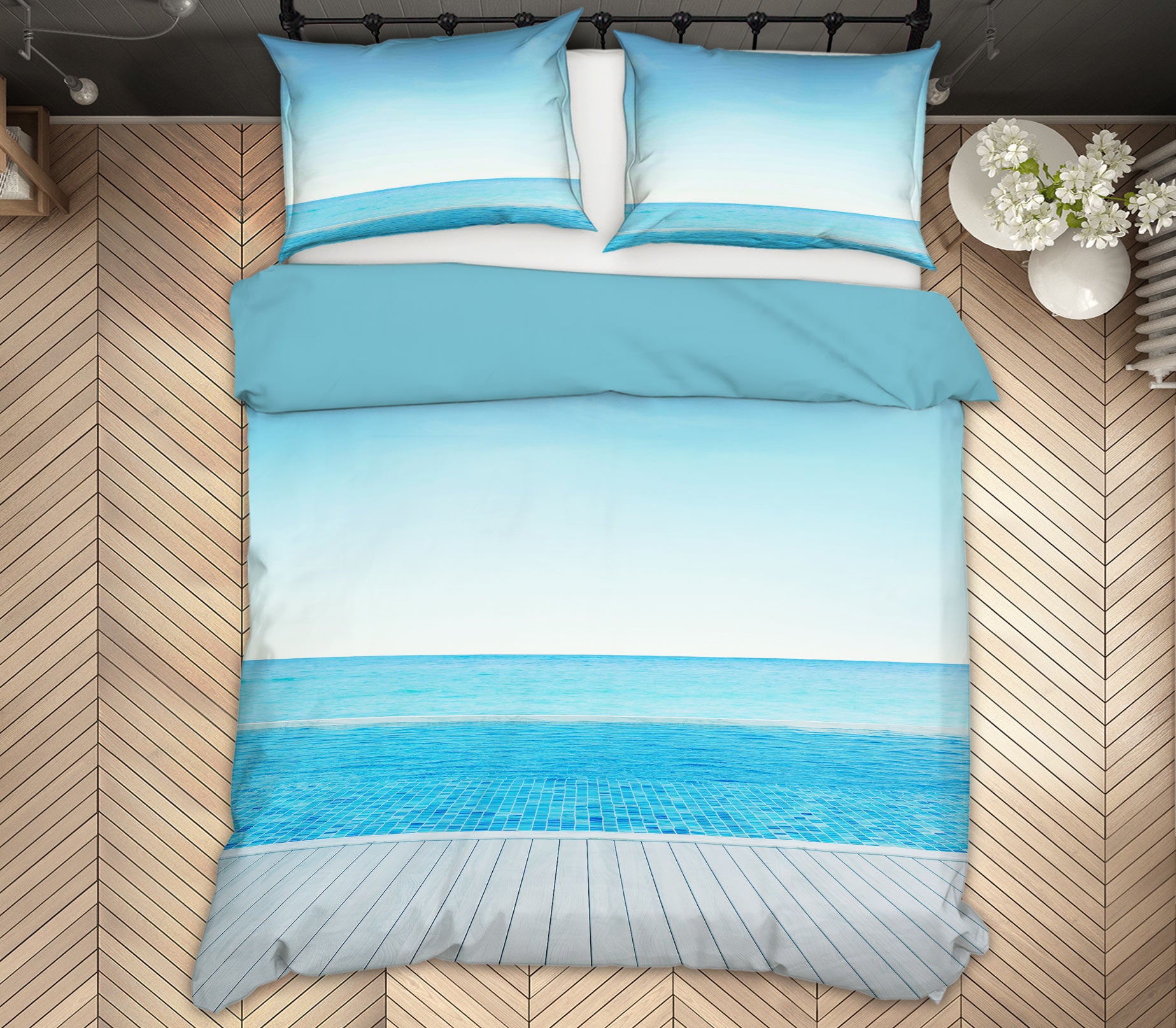 3D Ocean 14176 Bed Pillowcases Quilt